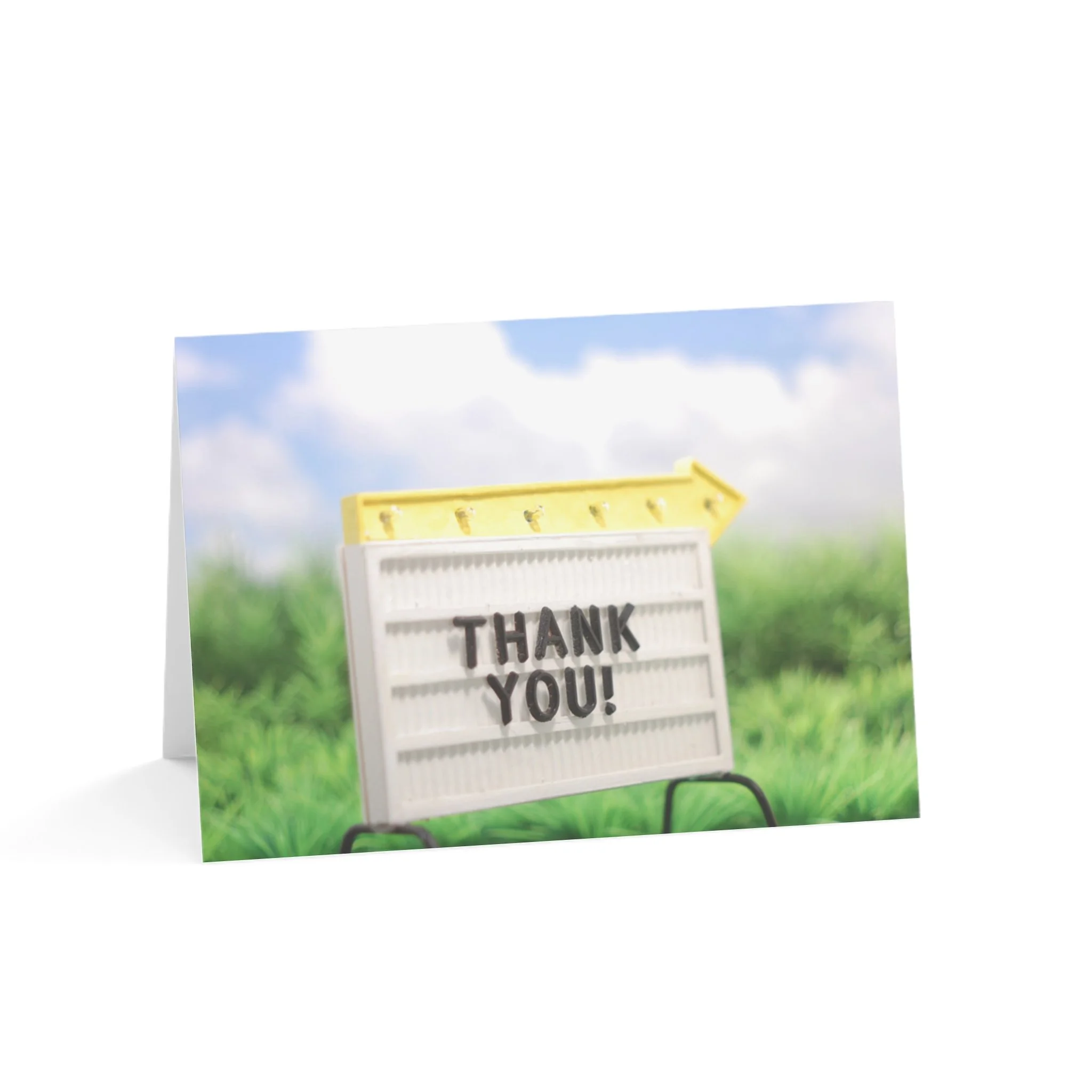 Thank You Card — Blank Interior (1/10/30/50 pcs)