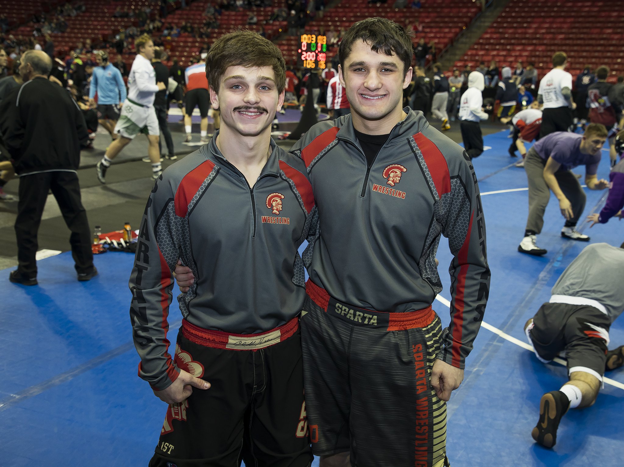 State Day Three:  Von Ruden, Krein win placement matches