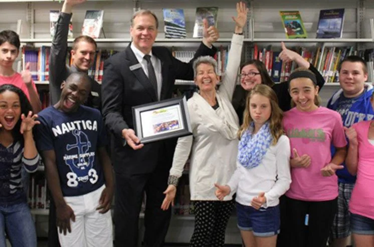 Celebrating our 1000th Library