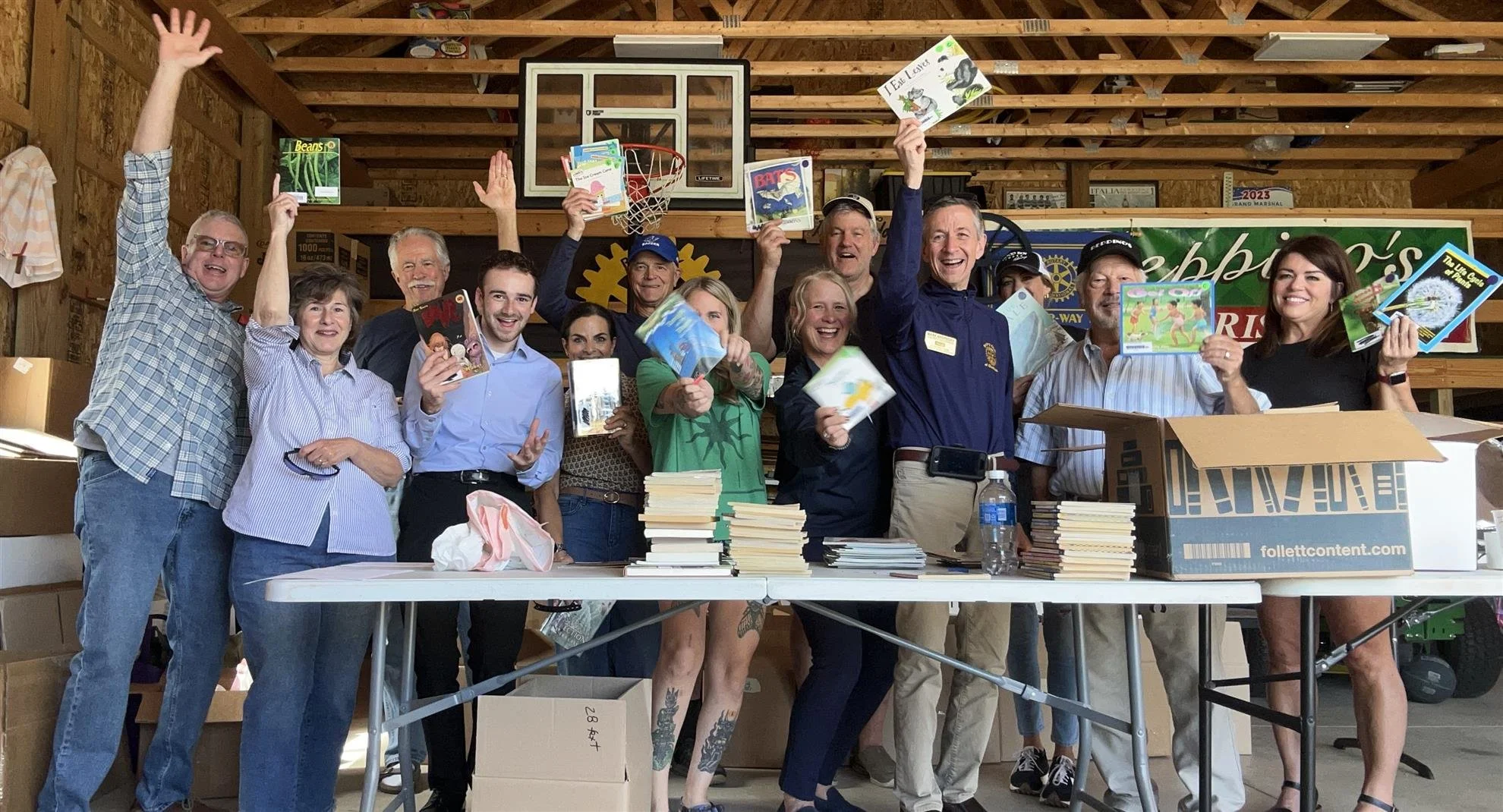 How the Allendale Rotary Club is Changing Lives, Book by Book