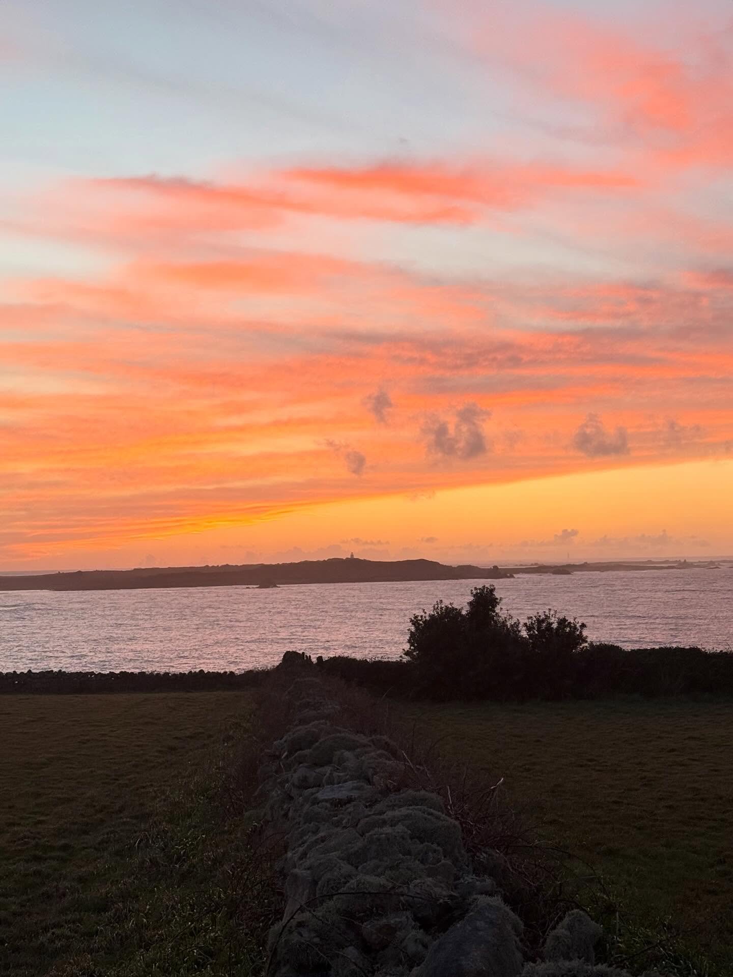 Red Sky at Night #sunset #islesofscilly #boating #stmarysscilly