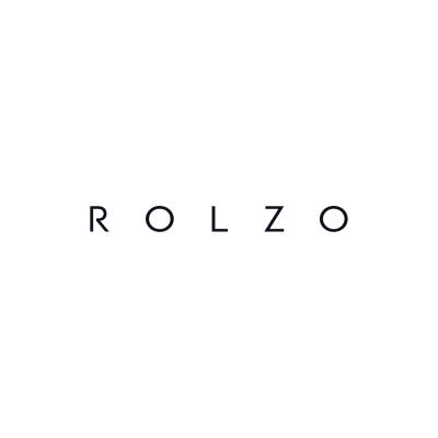 A white background with the black text 'ROLZO' centered in the middle.