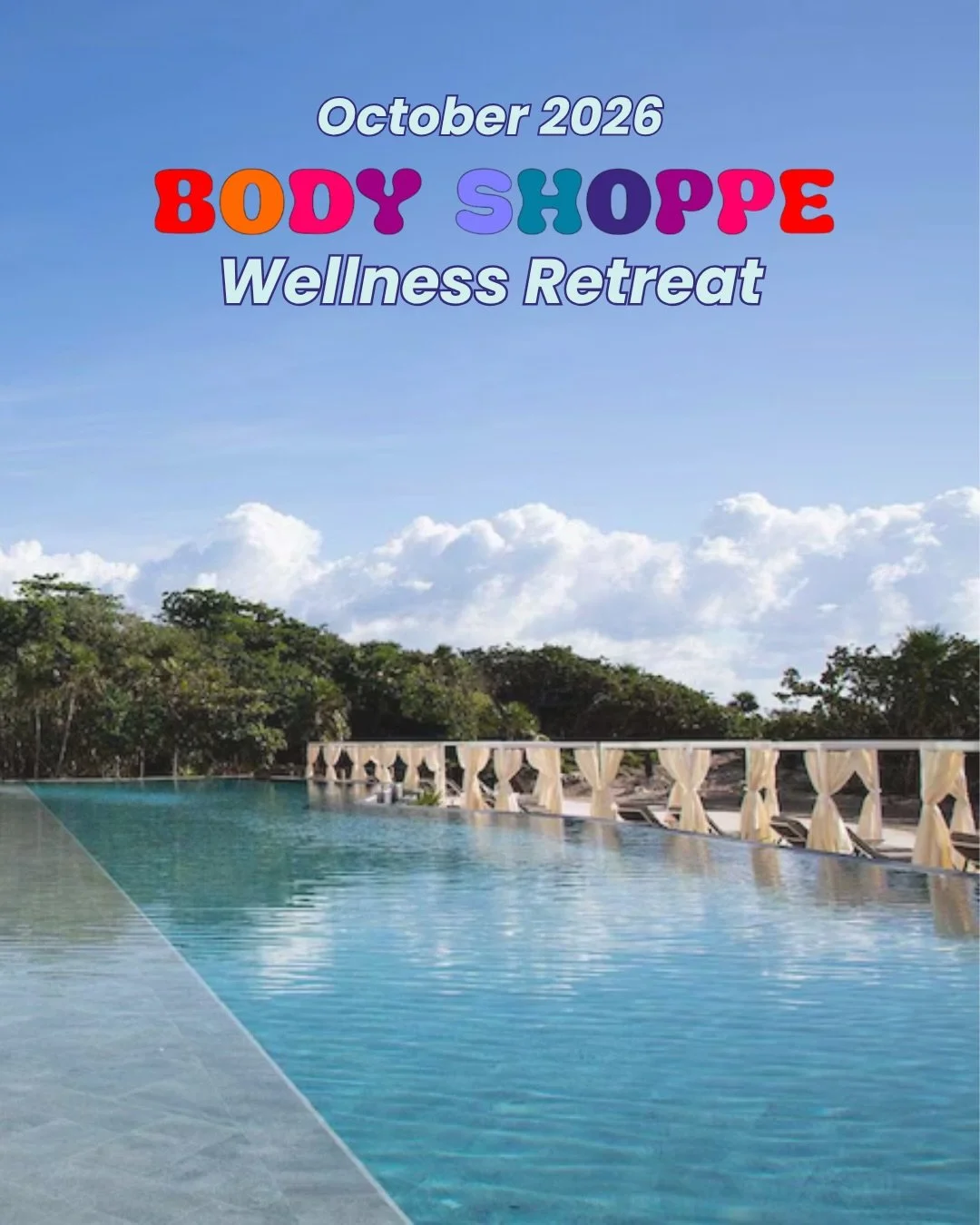 Join us for a restorative and energizing long weekend in Mexico&rsquo;s gorgeous Riviera Maya,&nbsp;designed to help you move, recharge, connect, and step away from everyday life. 

The Body Shoppe Retreat blends wellness, luxury, and community in an