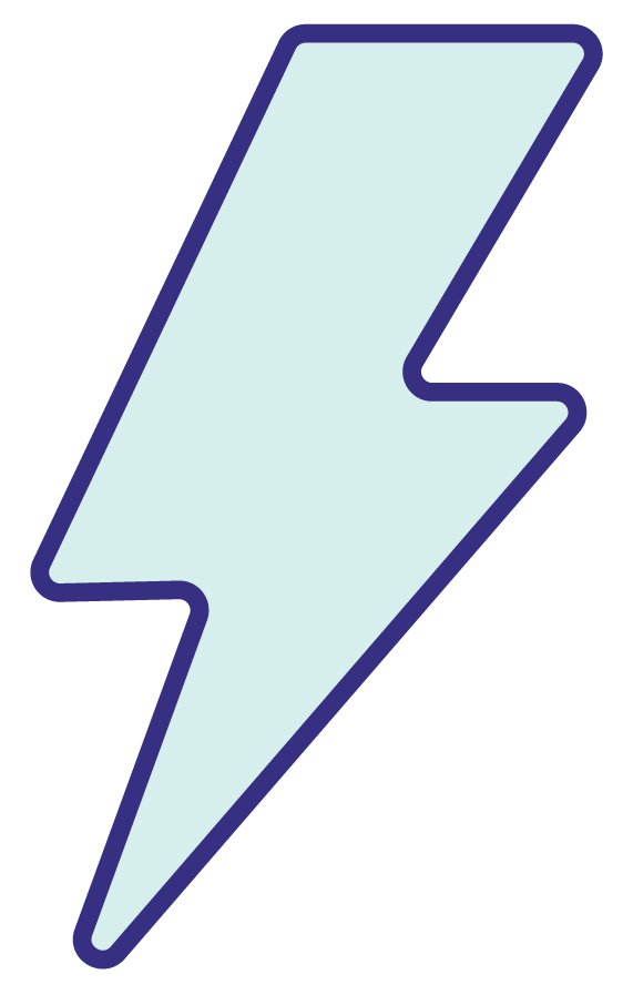 Body Shoppe lightning bolt icon