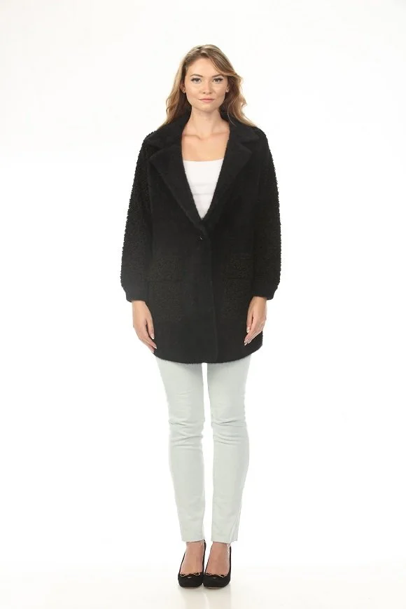 Elowen Sherpa Knit Coat