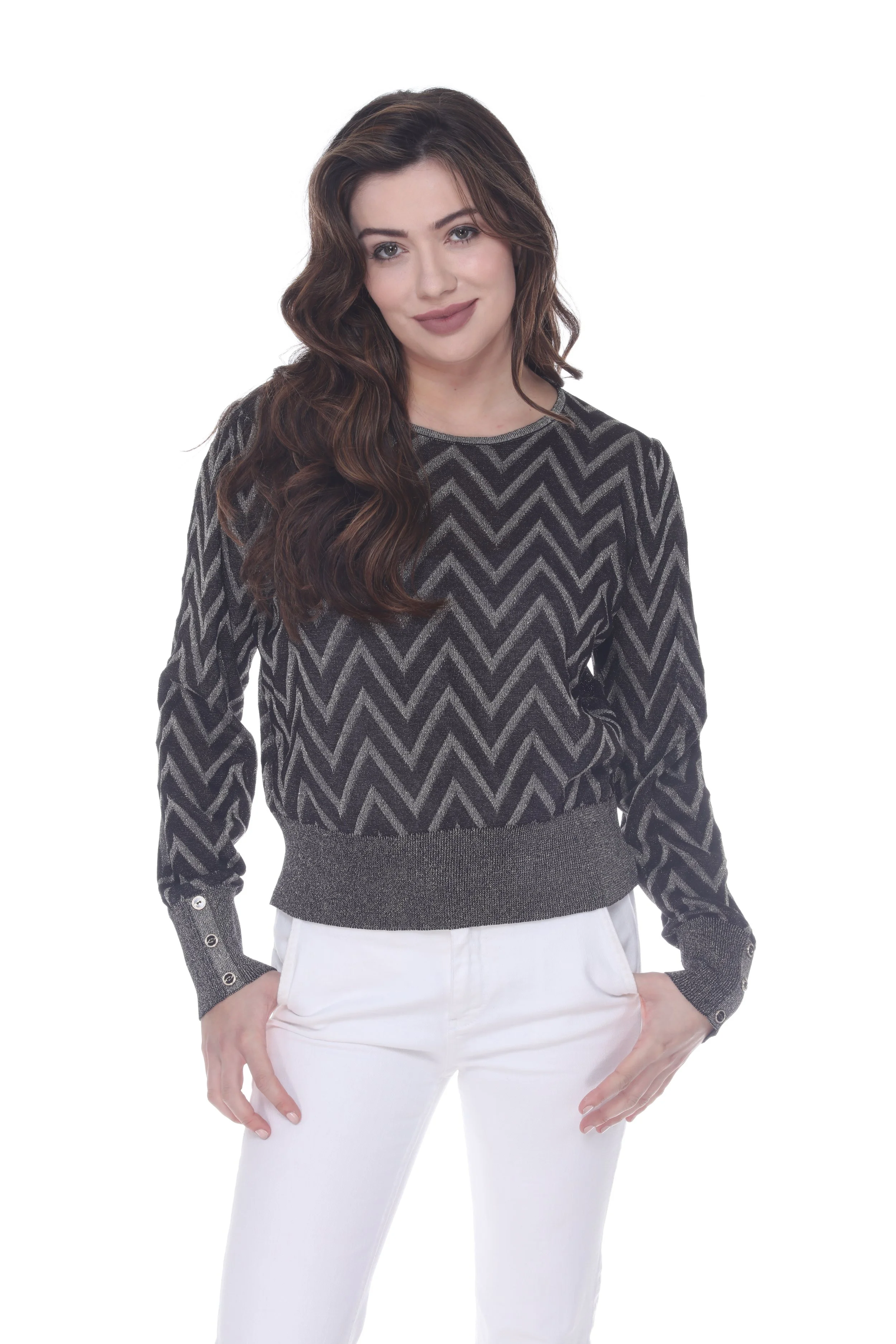 Silvercrest Chevron Sweater