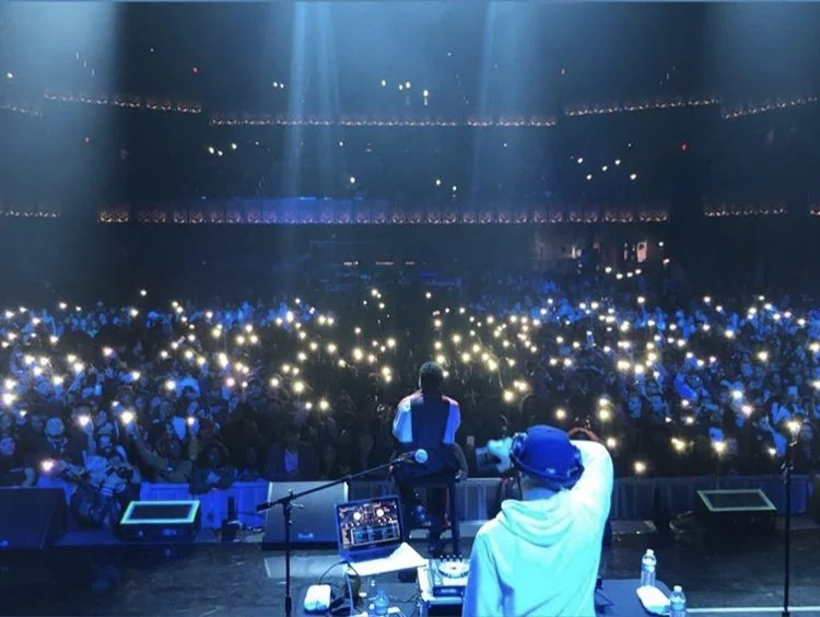 Performing with Deante' Hitchcock in Washington, D.C.