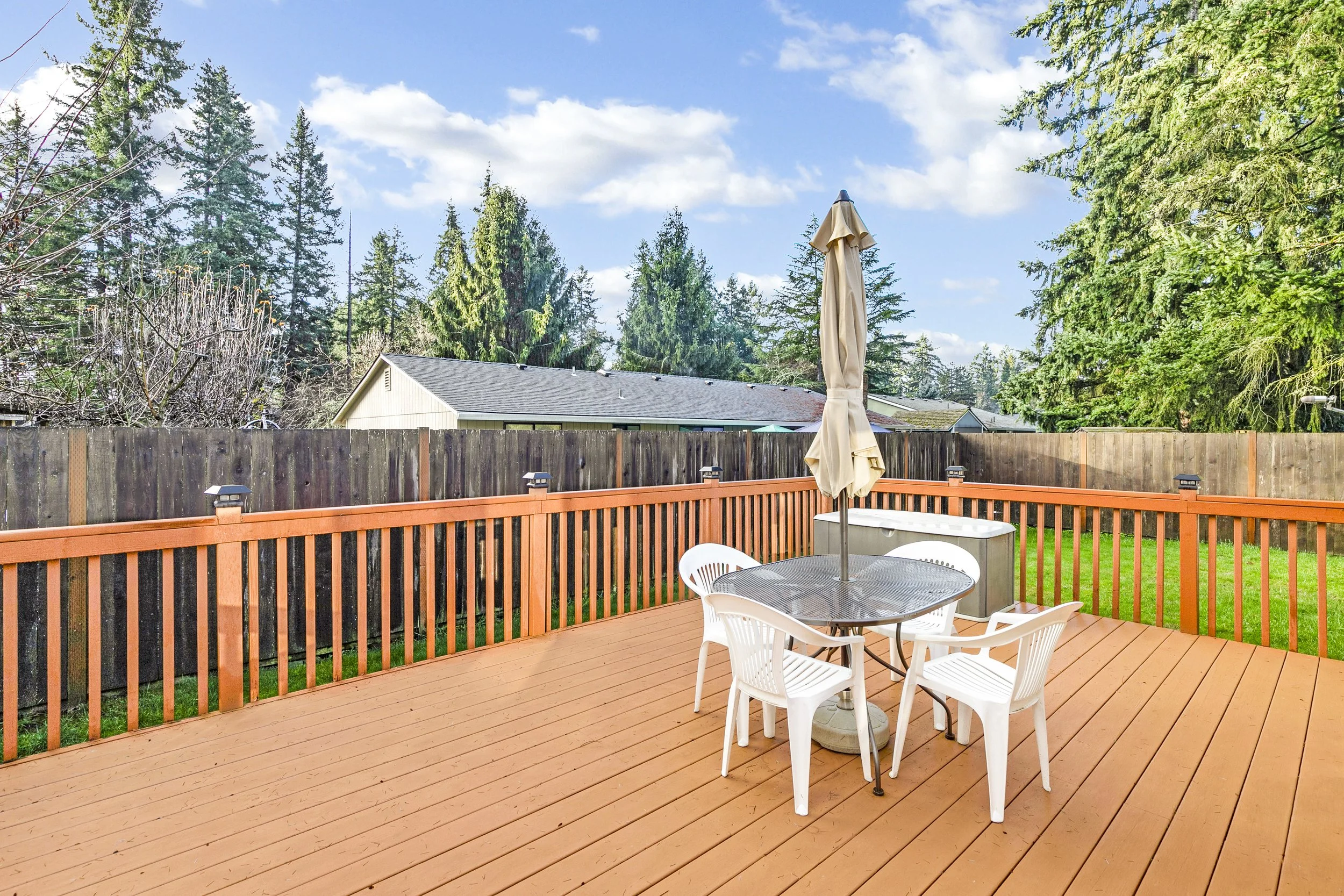 Back deck