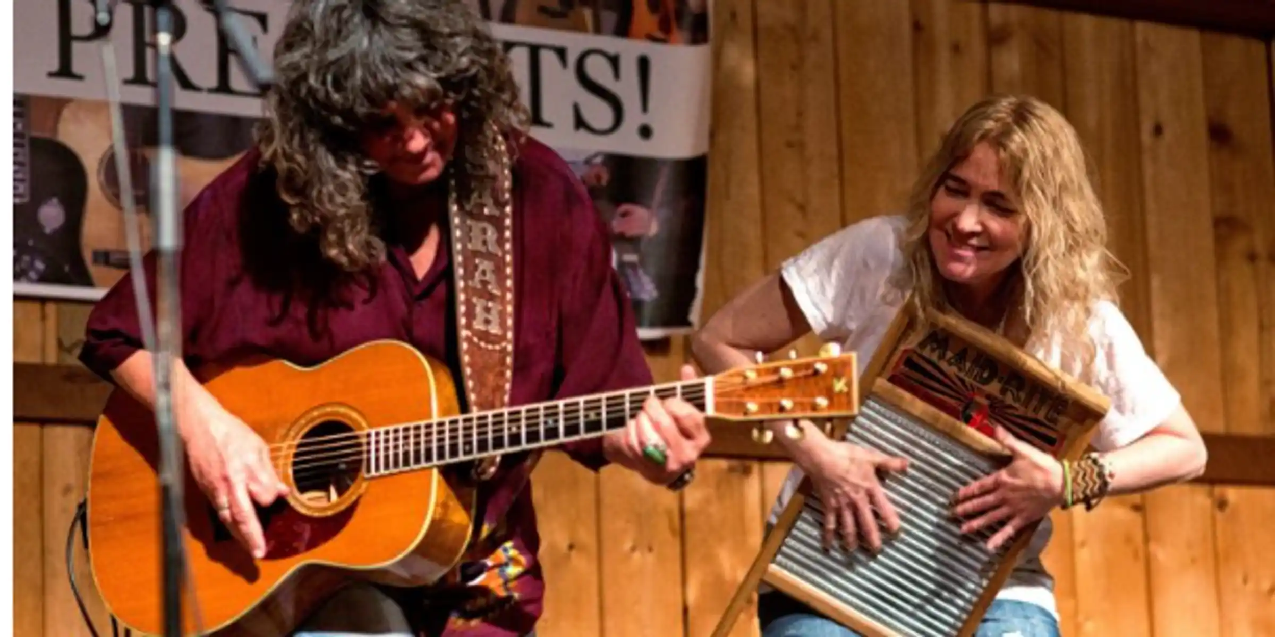 Nina Gerber and Chris Webster