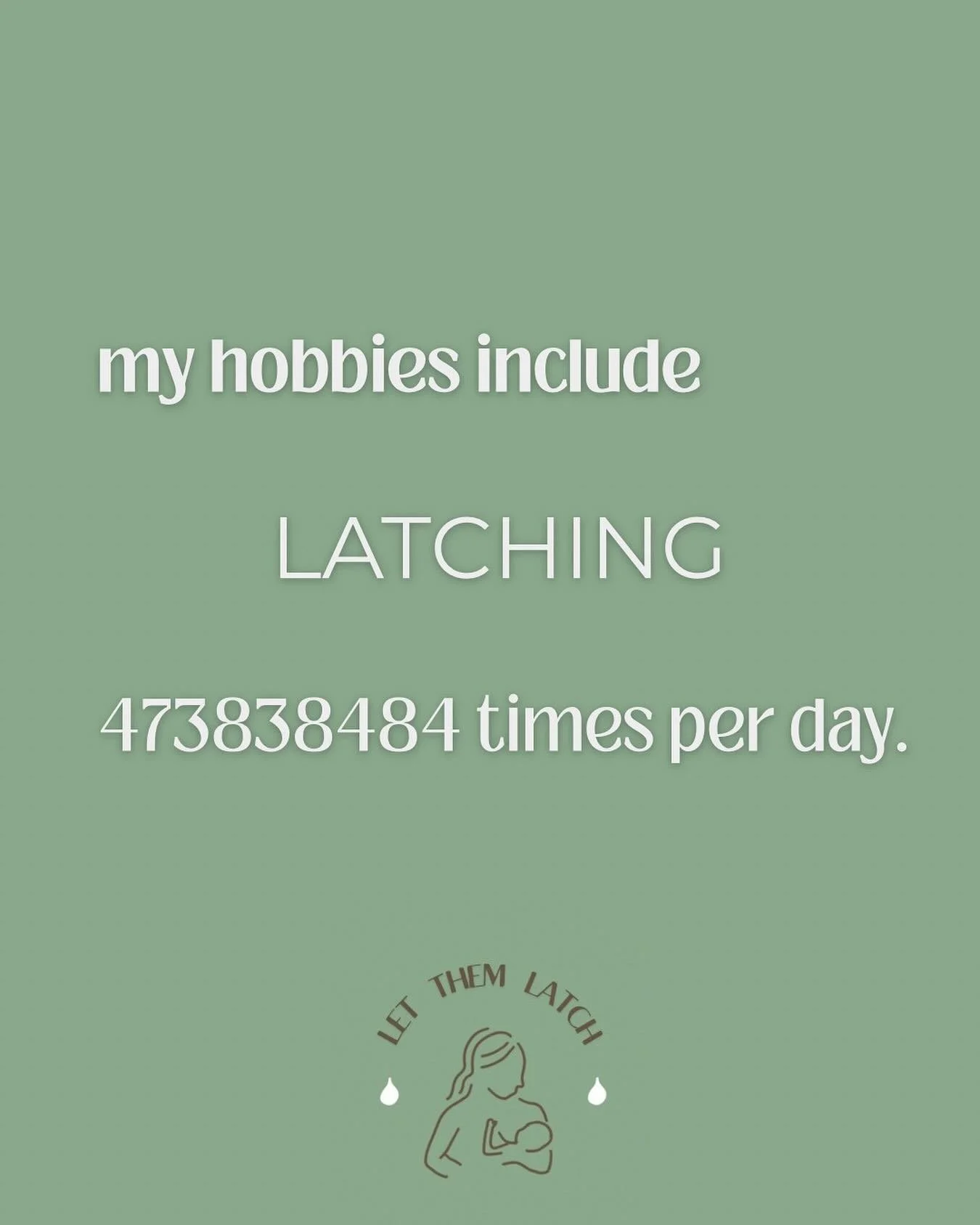 In the beginning, breastfeeding is ALL consuming. It feels like your whole world revolves around latching. (Spoiler alert, it does! But not forever). 
⠀⠀⠀⠀⠀⠀⠀⠀⠀
I always tell expecting mothers that you&rsquo;re ONLY job is feeding your baby those fir