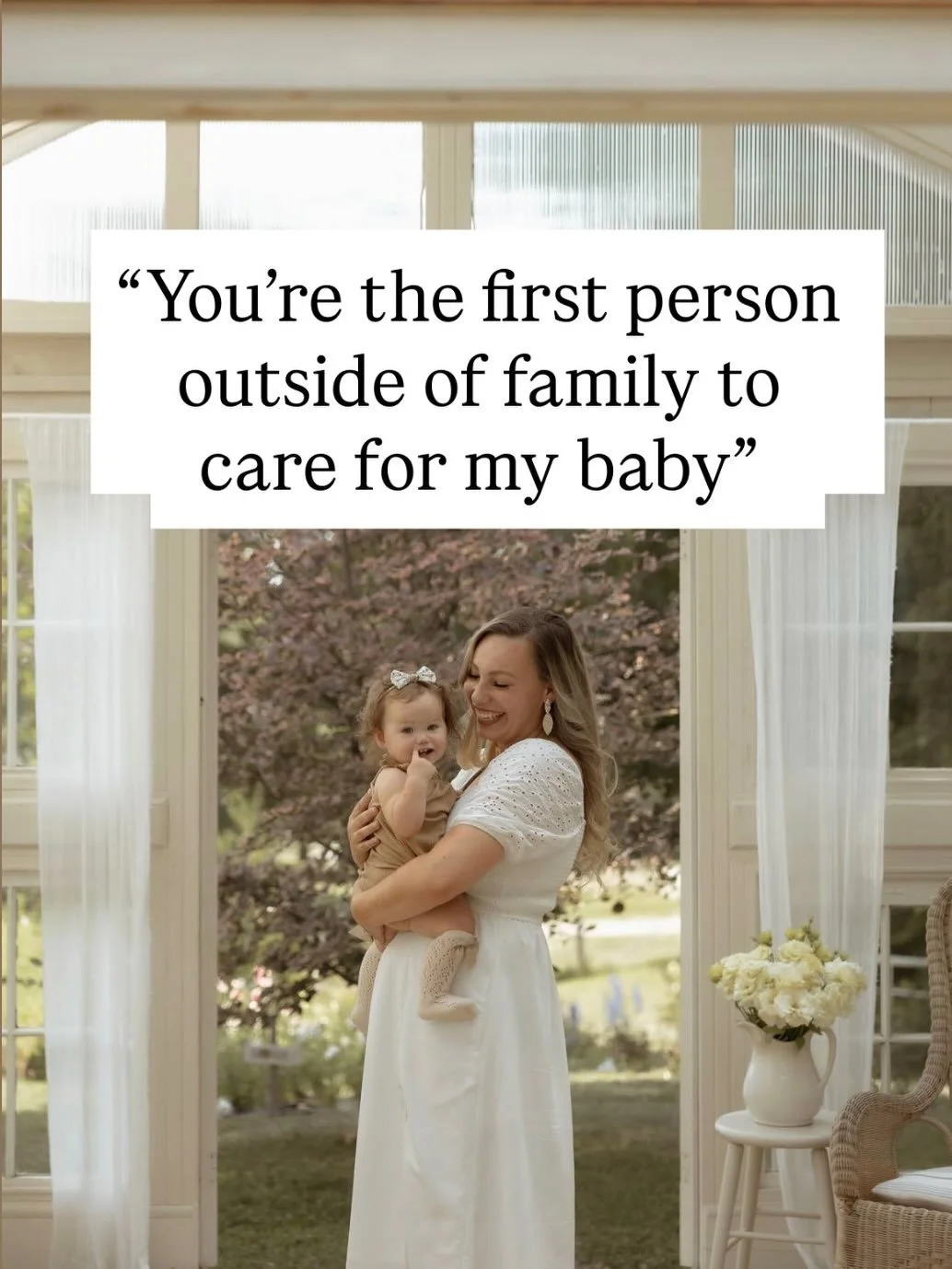 What do all these phrases have in common? 

They&rsquo;re comments made to me about my work as a doula in the past few weeks. 

When I say I&rsquo;m here for you, I mean I&rsquo;m all in. From the moment you say &ldquo;yes&rdquo;, I&rsquo;m your girl