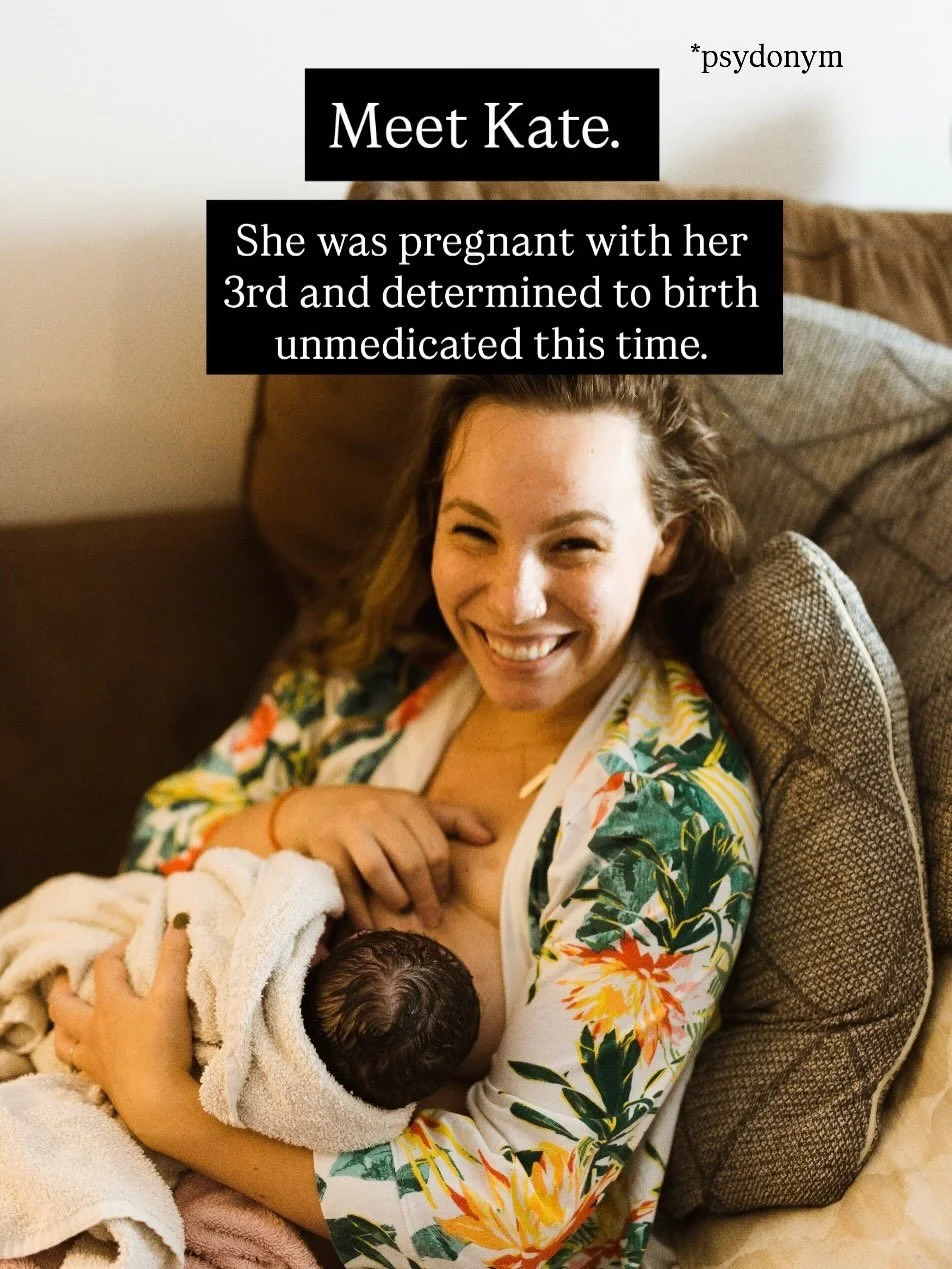 My job is to help you reach YOUR goal; whatever it may be! 

A lot of women have a dream for their birth and feel almost afraid to say it out loud. I&rsquo;ll gently nudge you to let yourself dream, and help you with a plan to get you from here to th