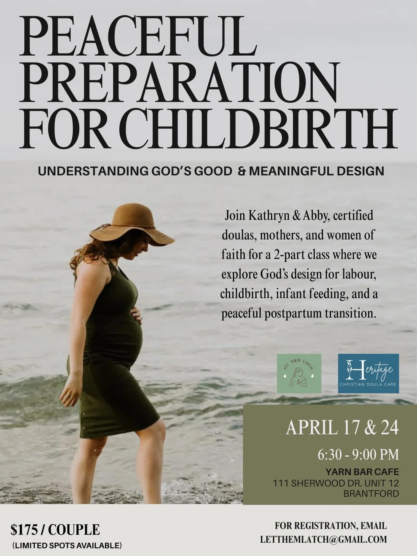 IT MATTERS // How prepared you are, the kind of preparation you do, and the peace you protect throughout your whole childbirth experience. 
⠀⠀⠀⠀⠀⠀⠀⠀⠀
Join us for this 2 part class series where we walk through the labour, birth, breastfeeding and post