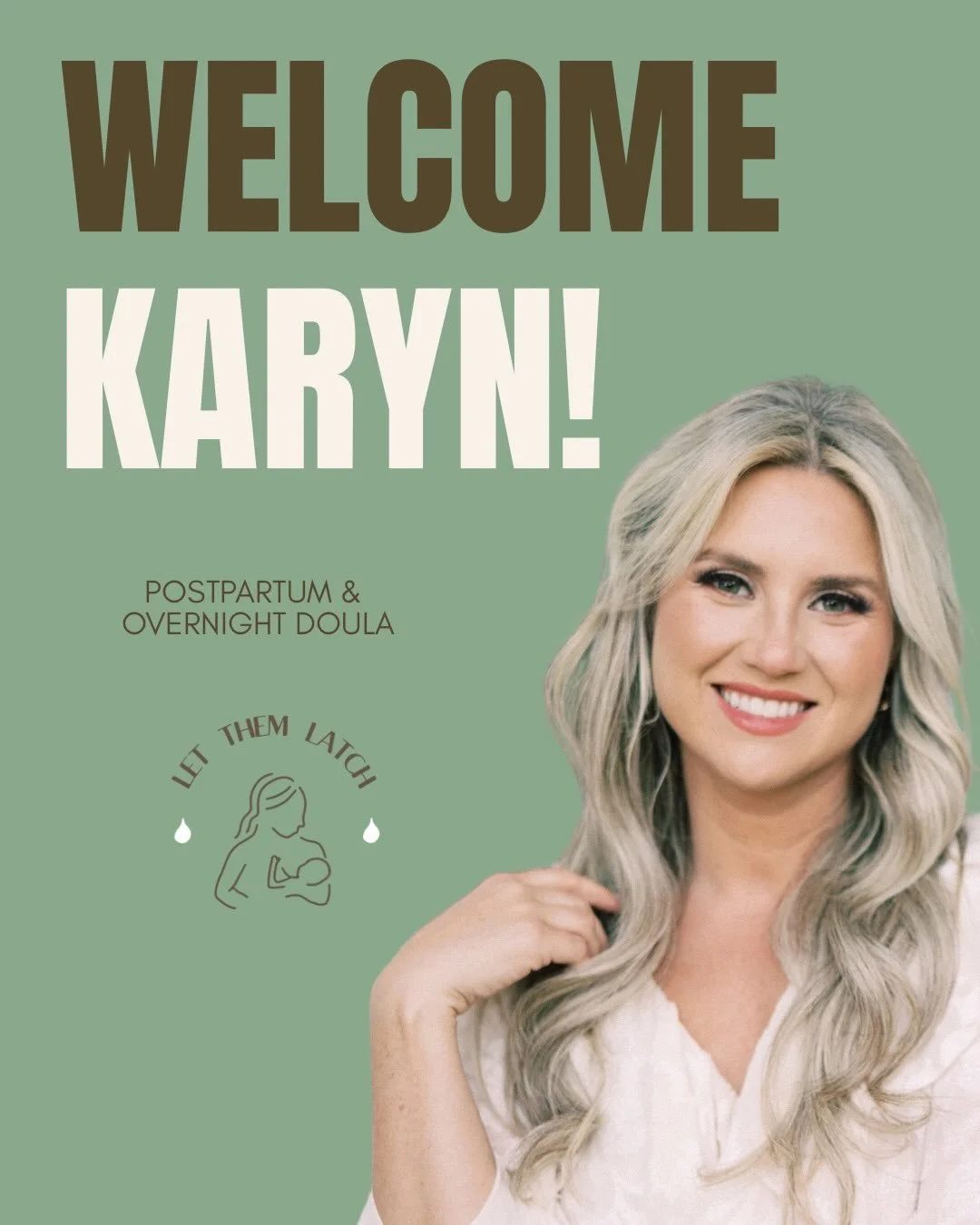 The need is great&hellip; and Karyn is helping us meet it! ✨
⠀⠀⠀⠀⠀⠀⠀⠀⠀
PLEASE GIVE A WARM LET THEM LATCH WELCOME TO @louise.lune.atelier 
&mdash; our newest postpartum (daytime &amp; overnight) doula! 
⠀⠀⠀⠀⠀⠀⠀⠀⠀
Meet Karyn ⬇️
⠀⠀⠀⠀⠀⠀⠀⠀⠀
&ldquo;Hi, I&r