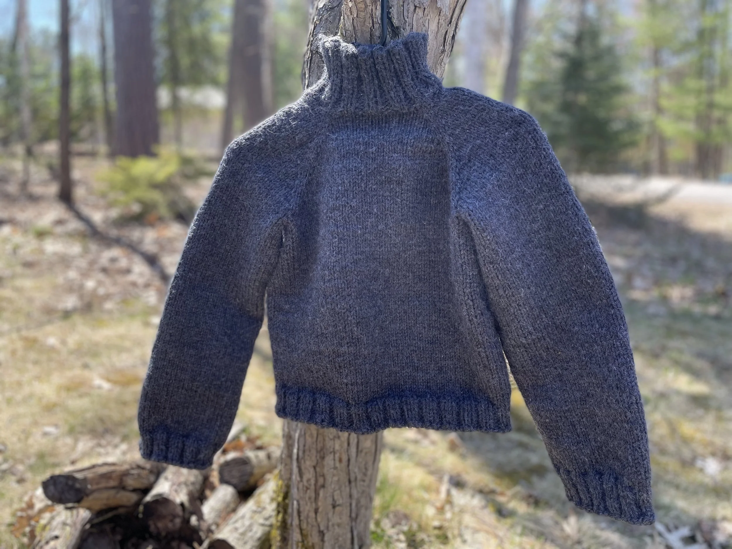 grey sweater