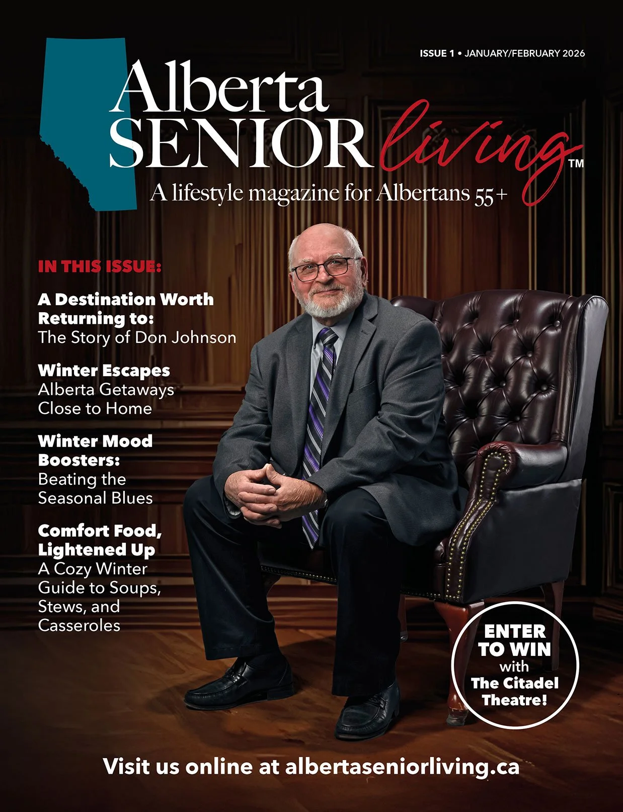 Annual Subscription to Alberta Senior Living (Print Edition)