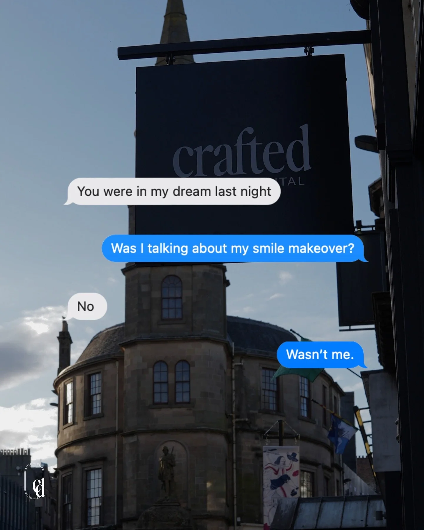 In your dreams💁🏼&zwj;♀️😉 

#CraftedDental #CraftedCare #DreamingAbout