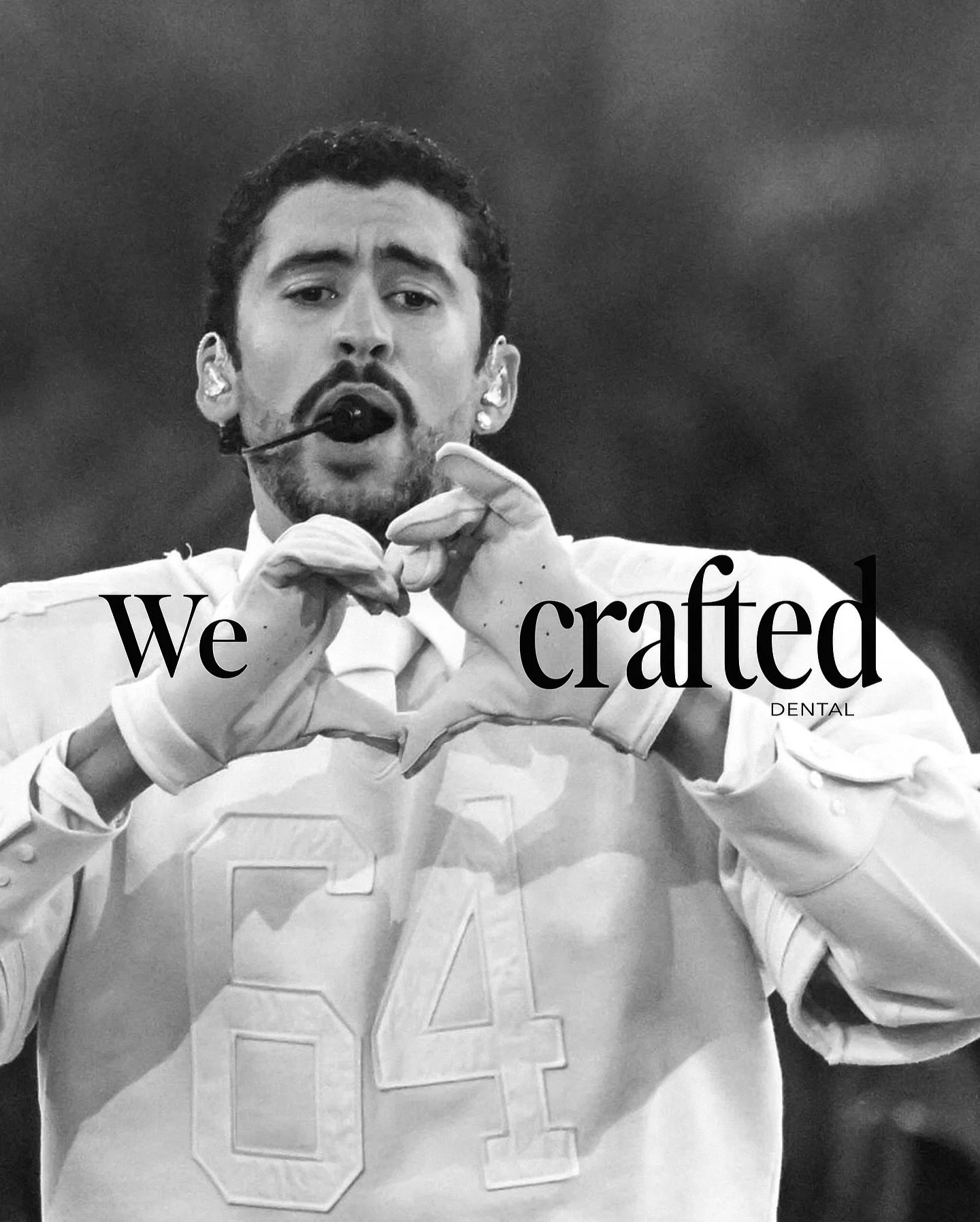 Crafted Dental 🫶🏻 Bad Bunny

#CraftedDental #SuperBowl #Bad Bunny #Love