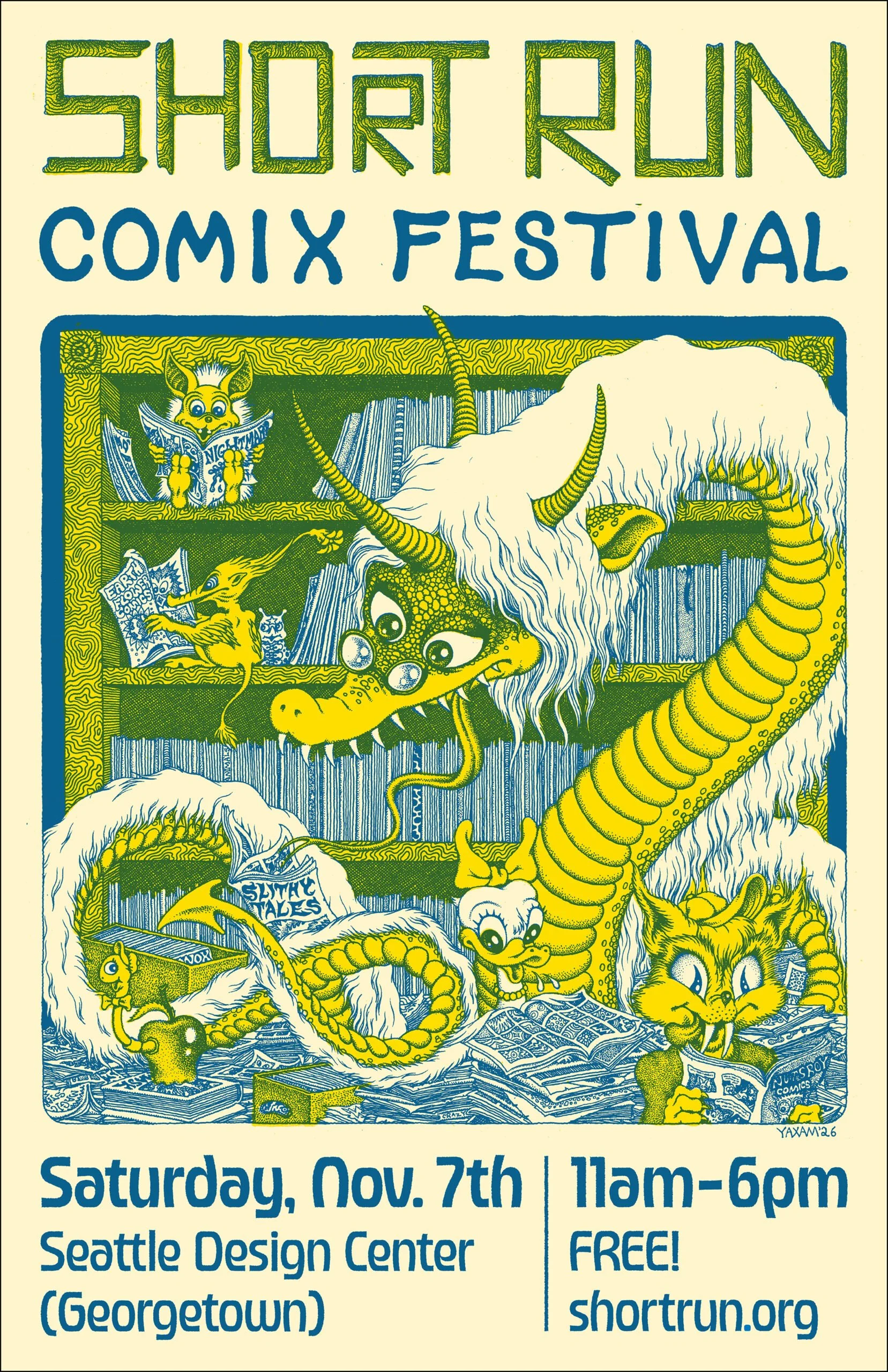 We Are Excited! — Short Run Comix Festival 2026