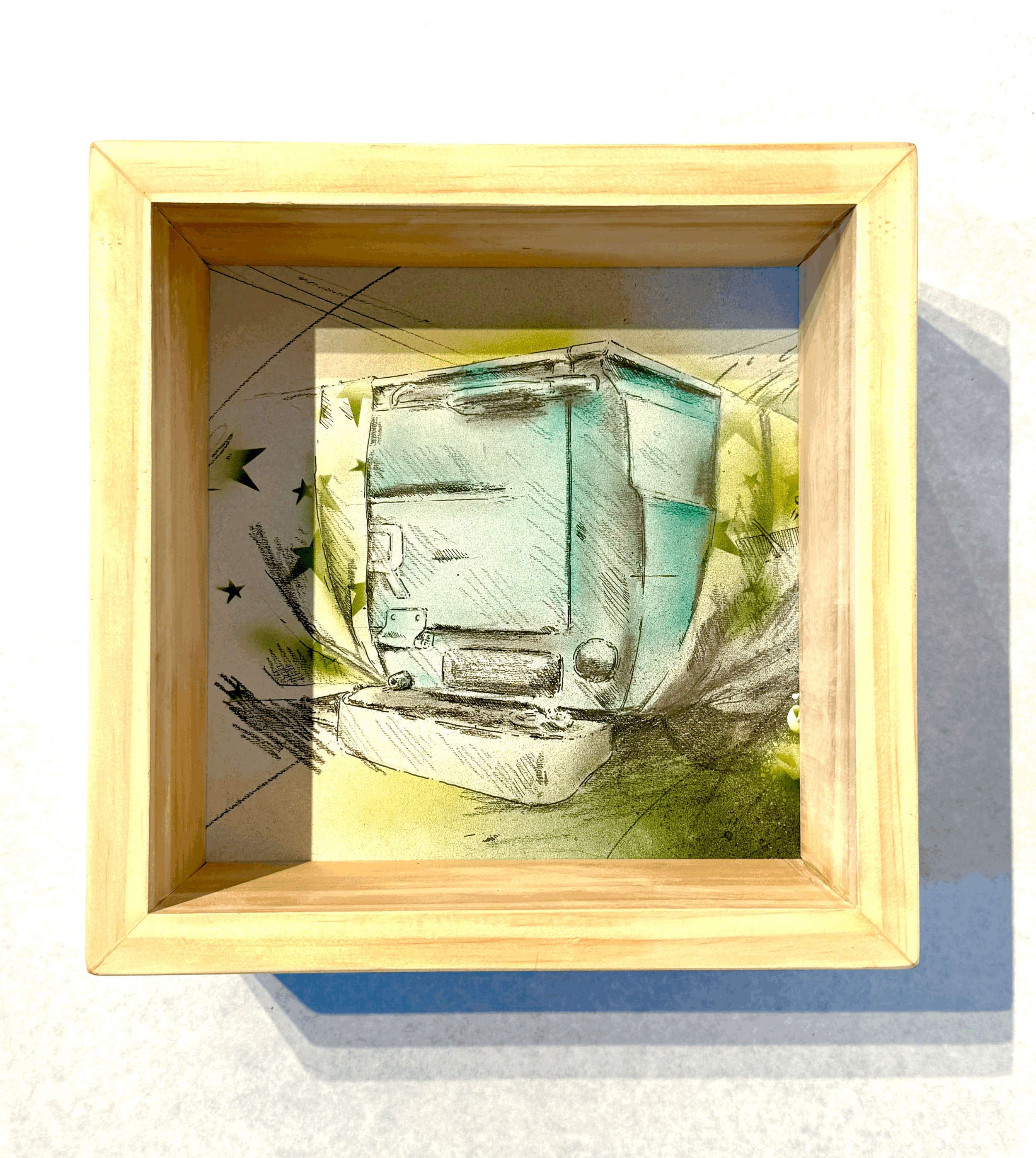 Jack Cackovic "Courier Tailgate Under Tarp"