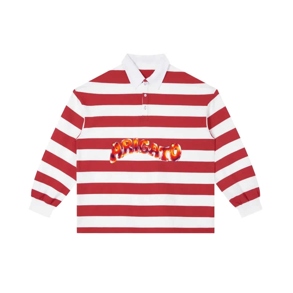 ARIGATO Block Stripe Polo Shirt