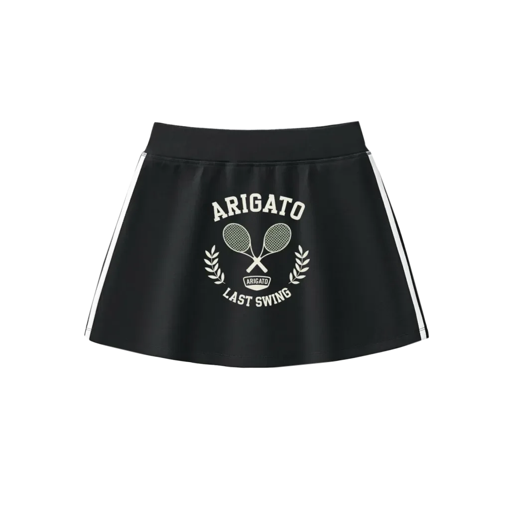 Performance Short Skirt black