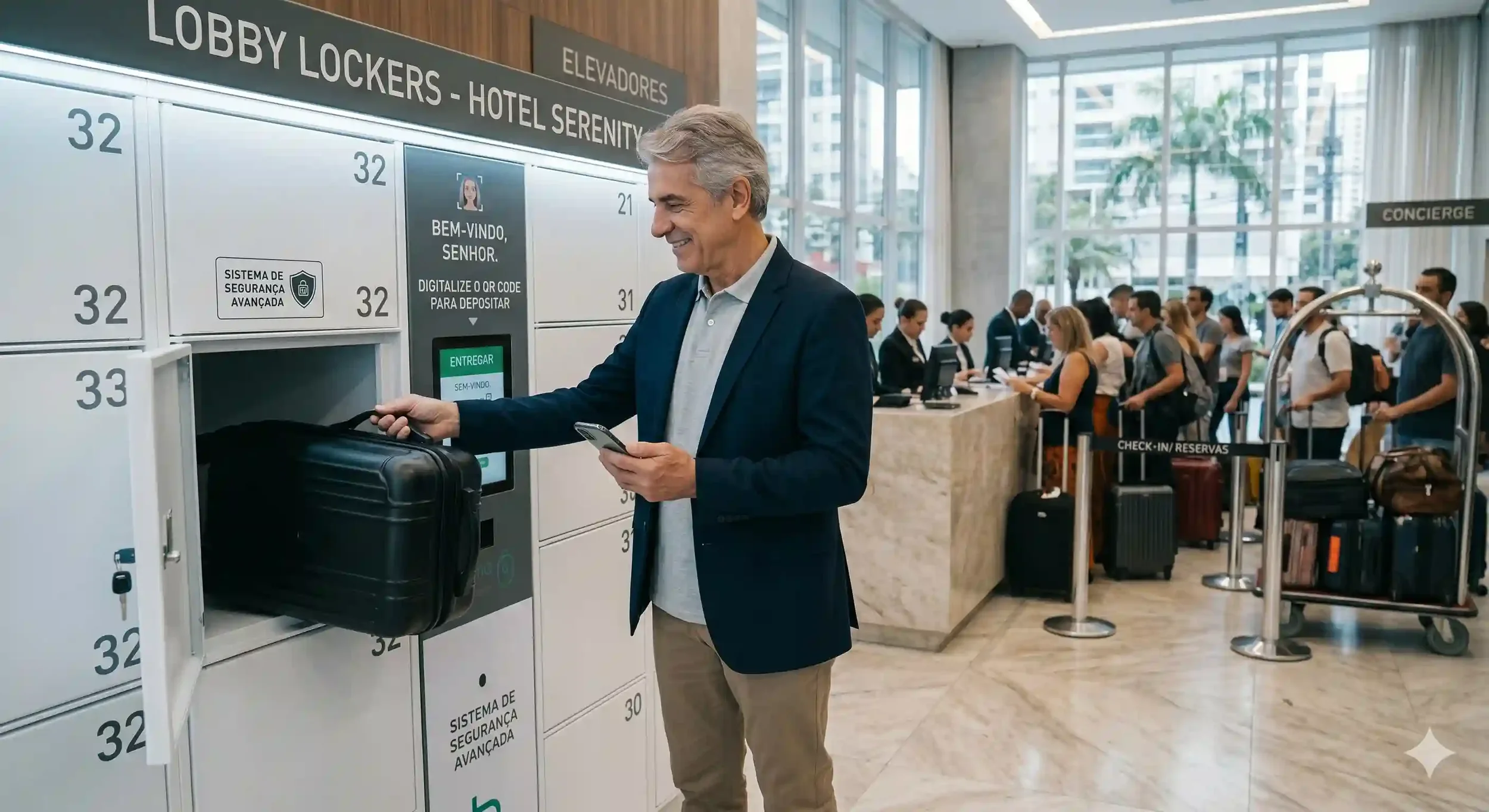 Armário Inteligente para Hotéis em Brasília (Distrito Federal - DF): Modernize a Experiência dos Hóspedes