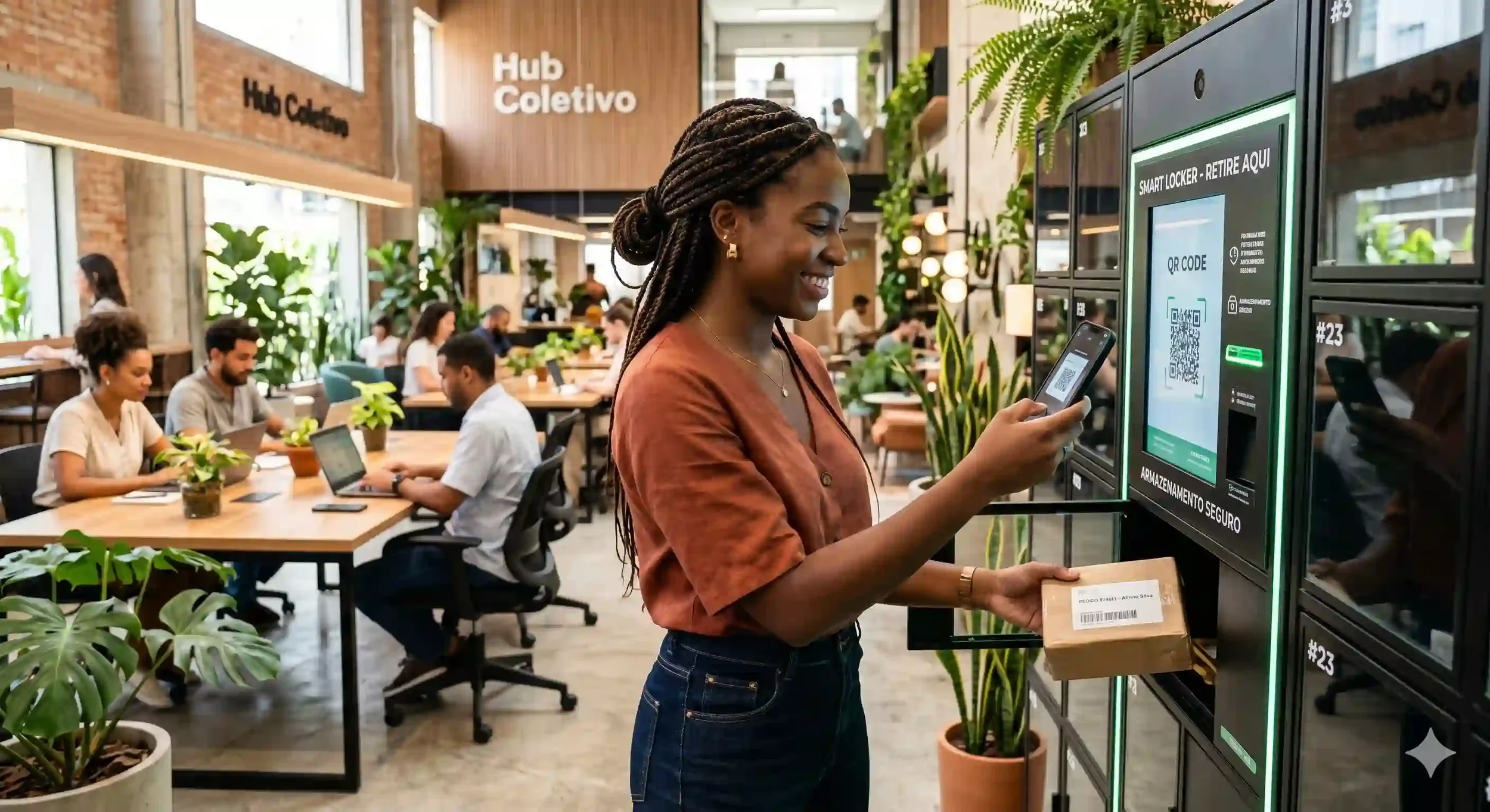 Smart Locker para Coworking em Brasília (Distrito Federal - DF): A Infraestrutura que o Profissional Nômade Precisava