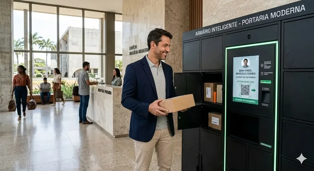 Armário Inteligente para Encomendas: Valorize e Modernize seu Condomínio/Empresa em Brasília (Distrito Federal - DF)
