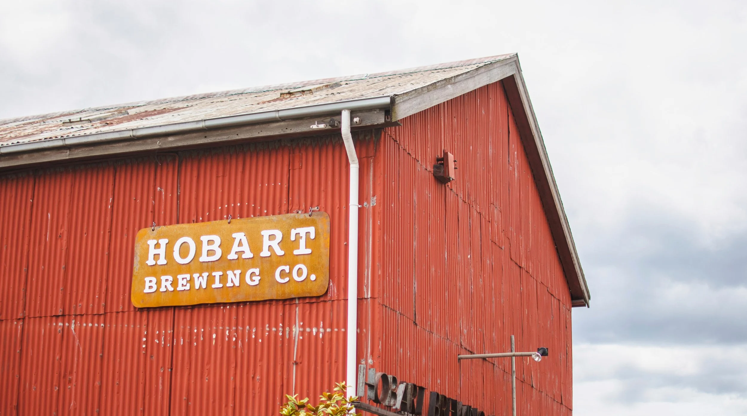 Hobart Brewing Co Facade and Signage