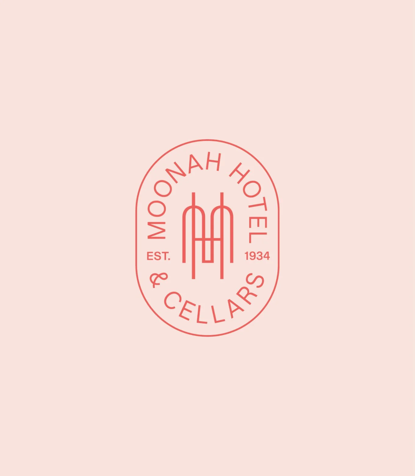 Moonah Hotel and Cellars Roundel Logo