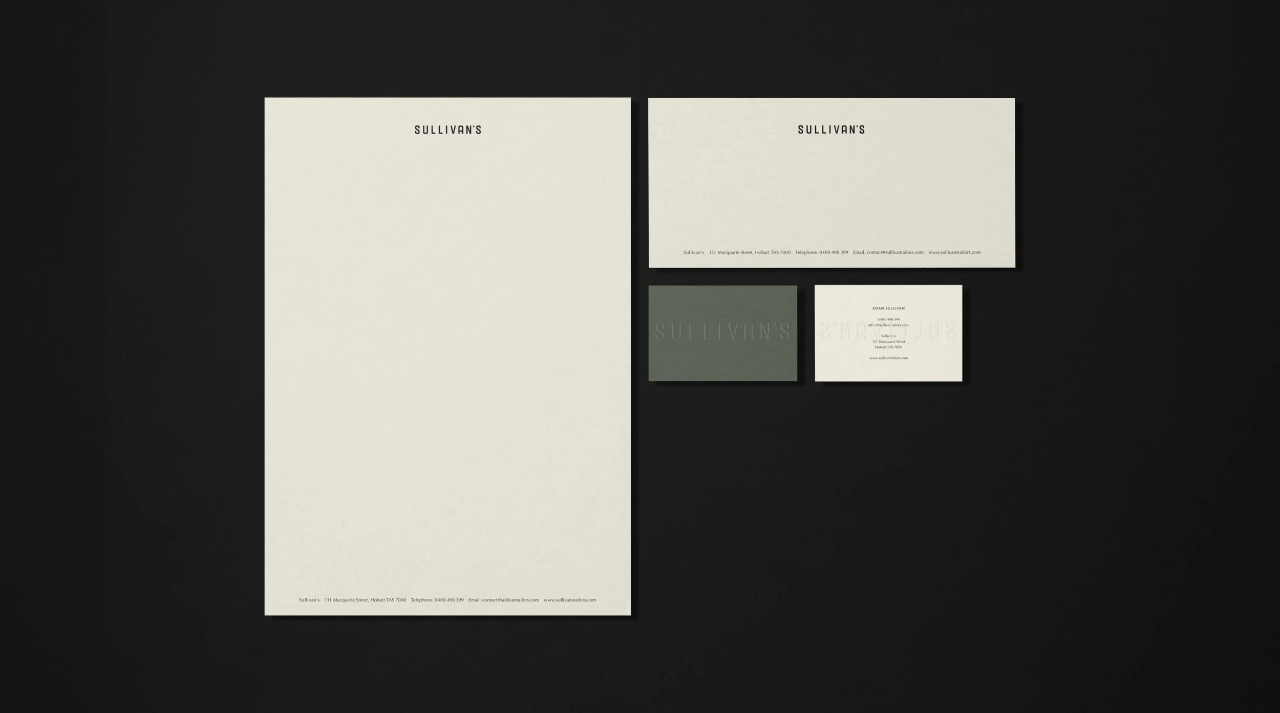 Sullivan's stationery set