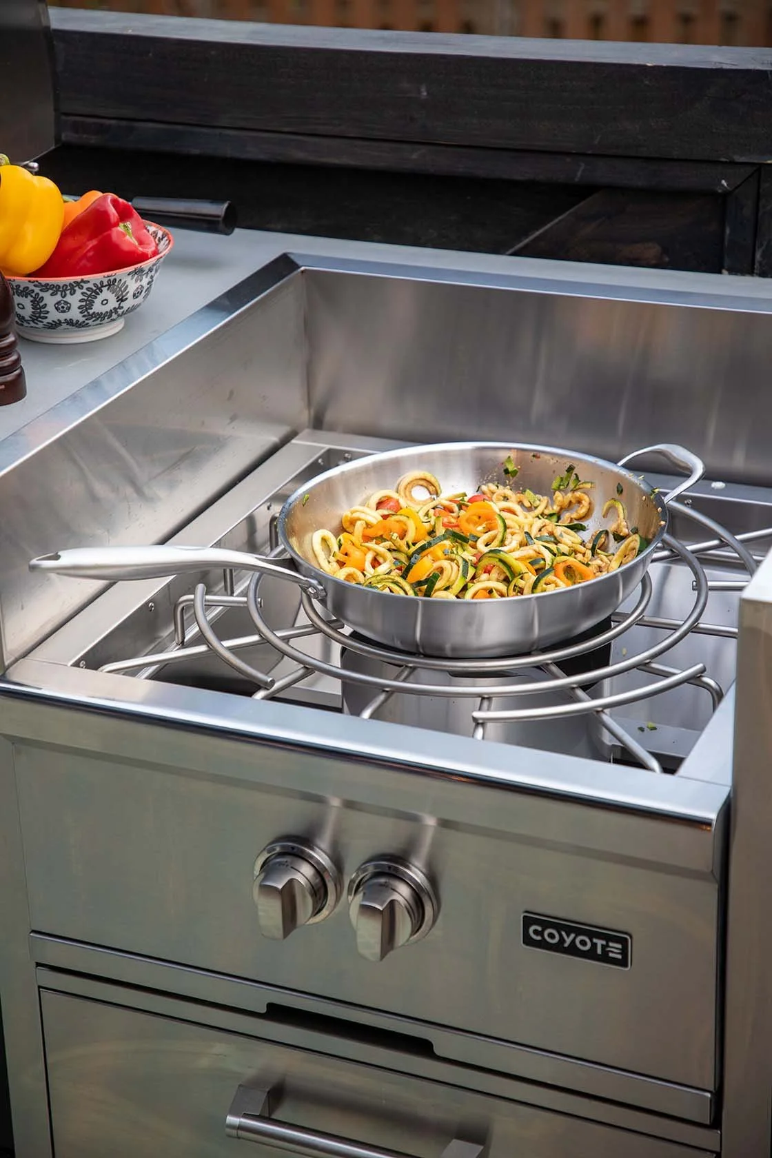 Power Burner · handles large pots, woks, and boiling tasks efficiently.
