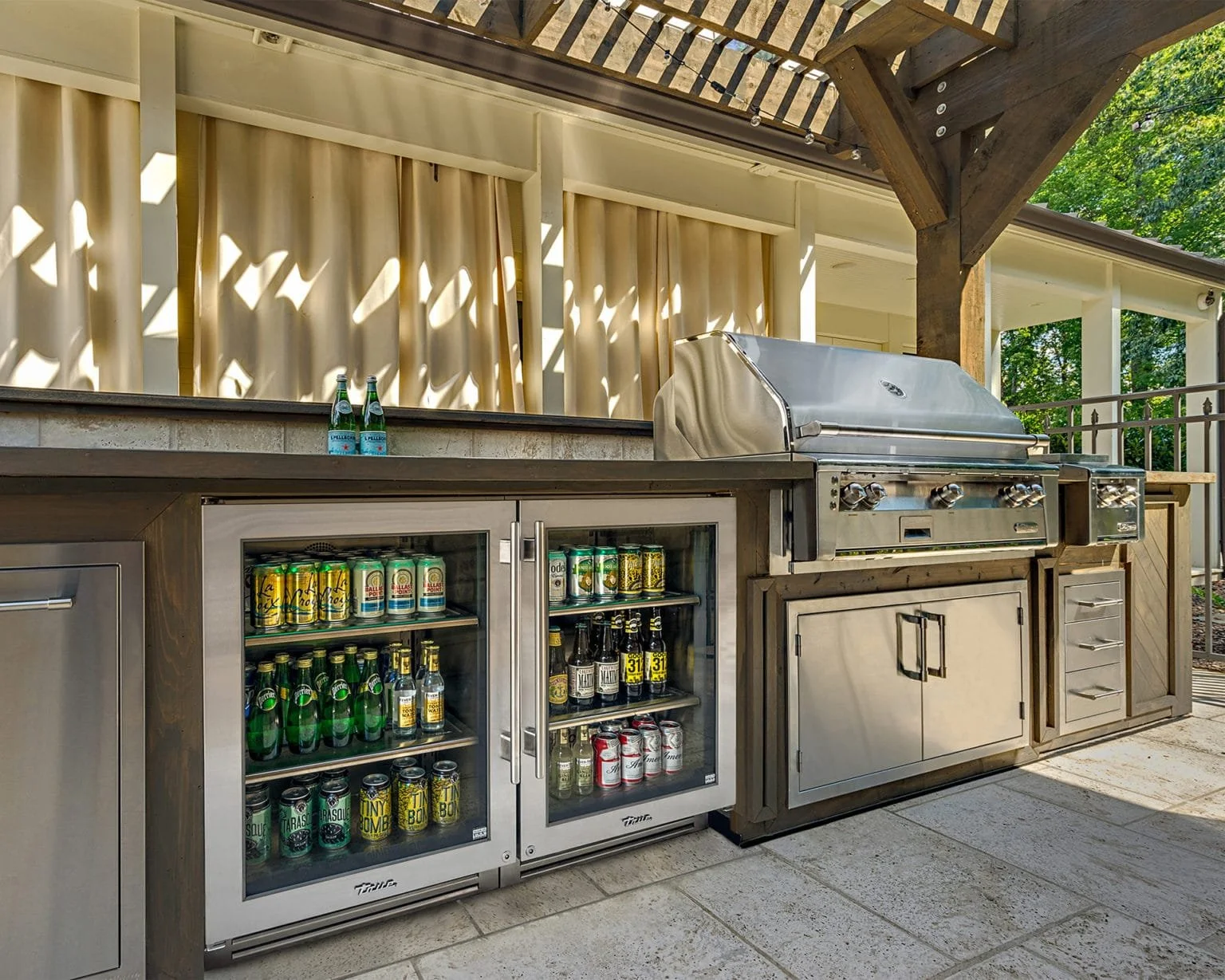 Refrigerators · compact or full-size, stainless or panel-ready.