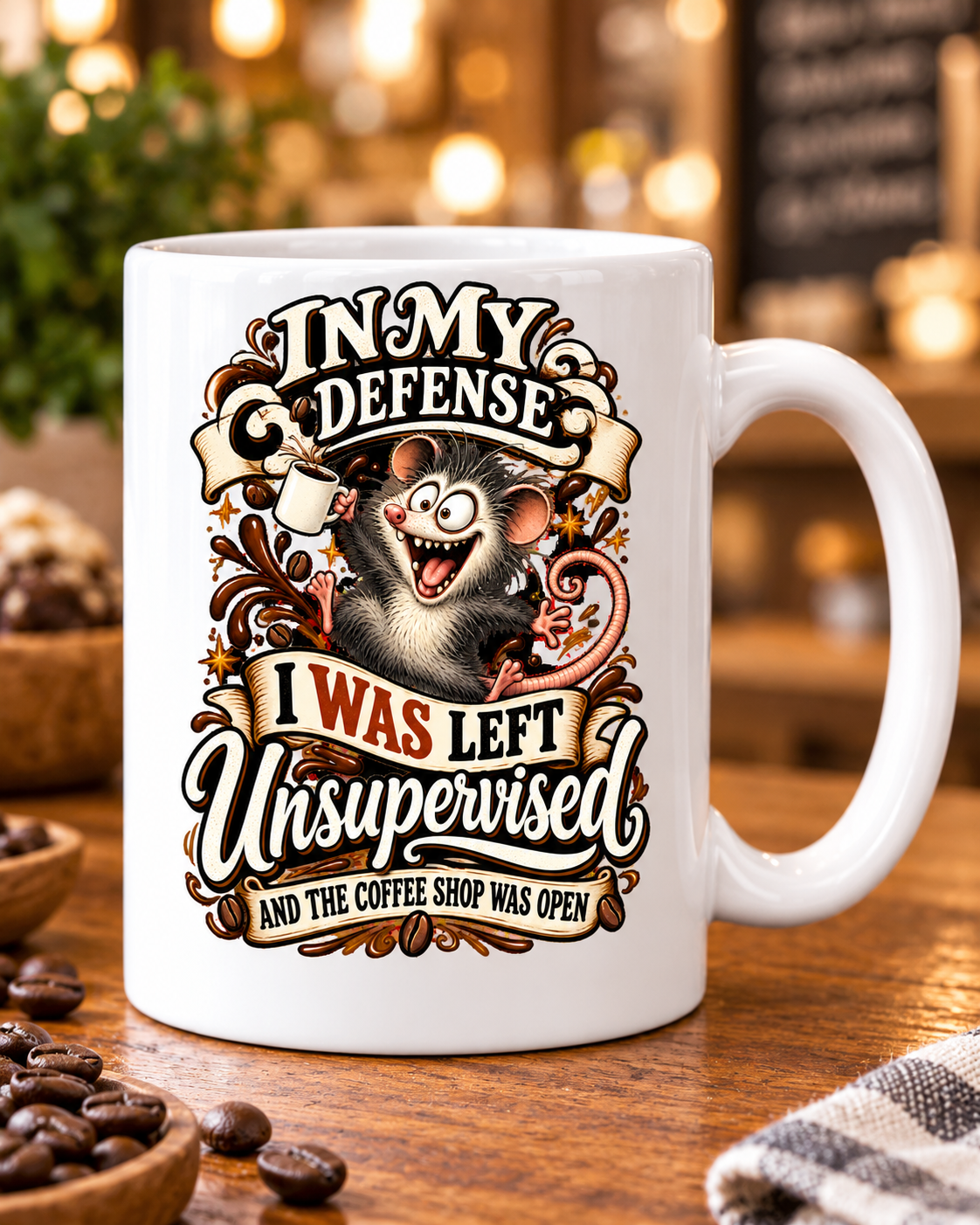 In My Defense, I Was Left Unsupervised Mug