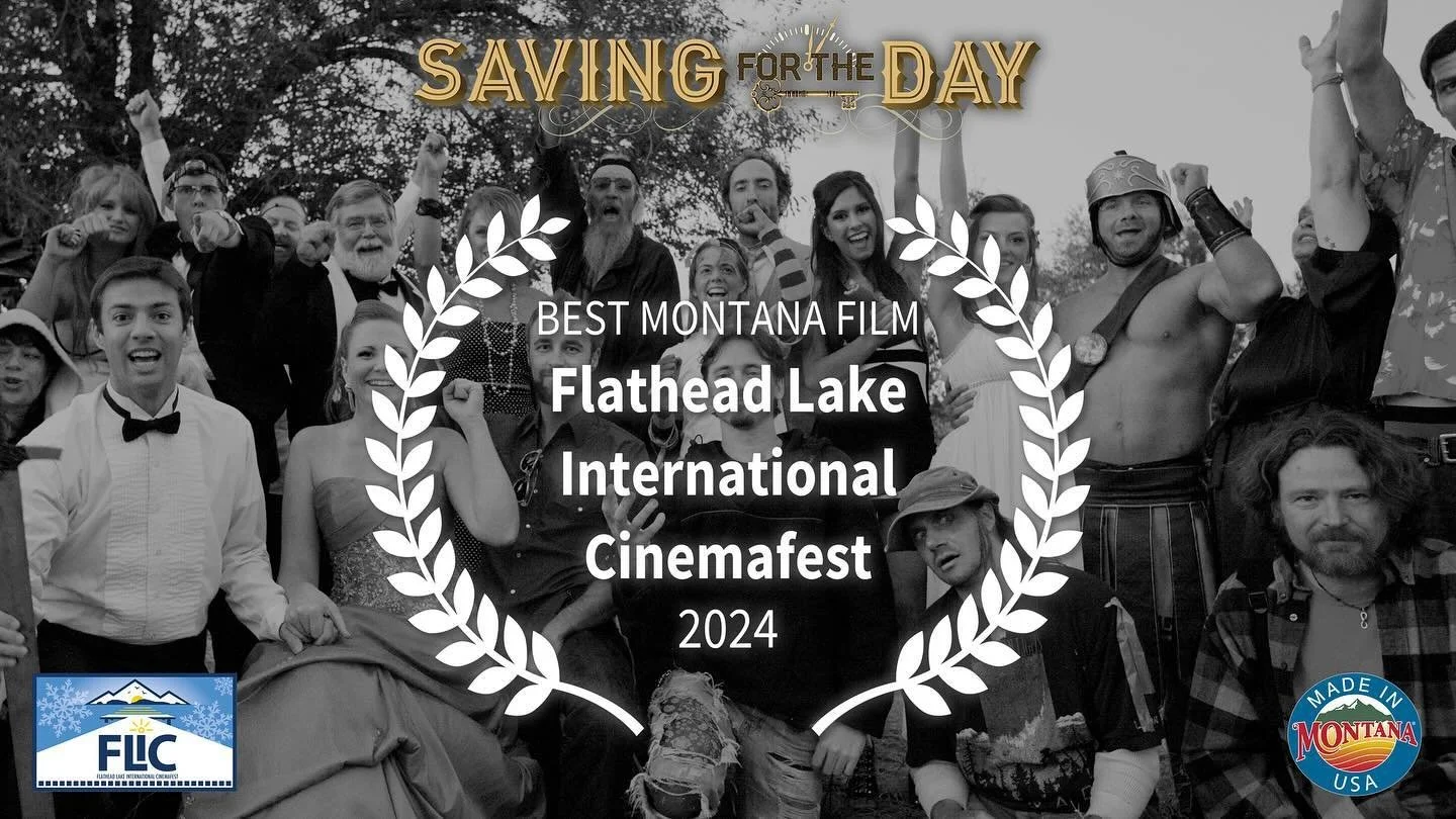 BEST MONTANA FILM!!! Thank you to @flicpolson for this honor! Thanks to the hardworking cast/crew and all of our patient supporters. Online release coming soon! #SFTD #SavingForTheDay #ShootMontana