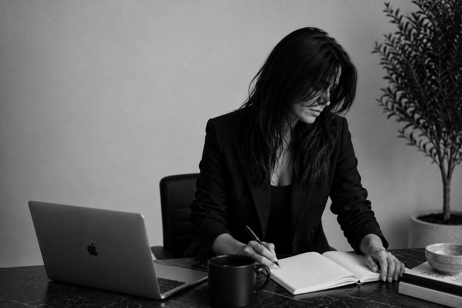 Natalie Jeffers working at Quip Haus