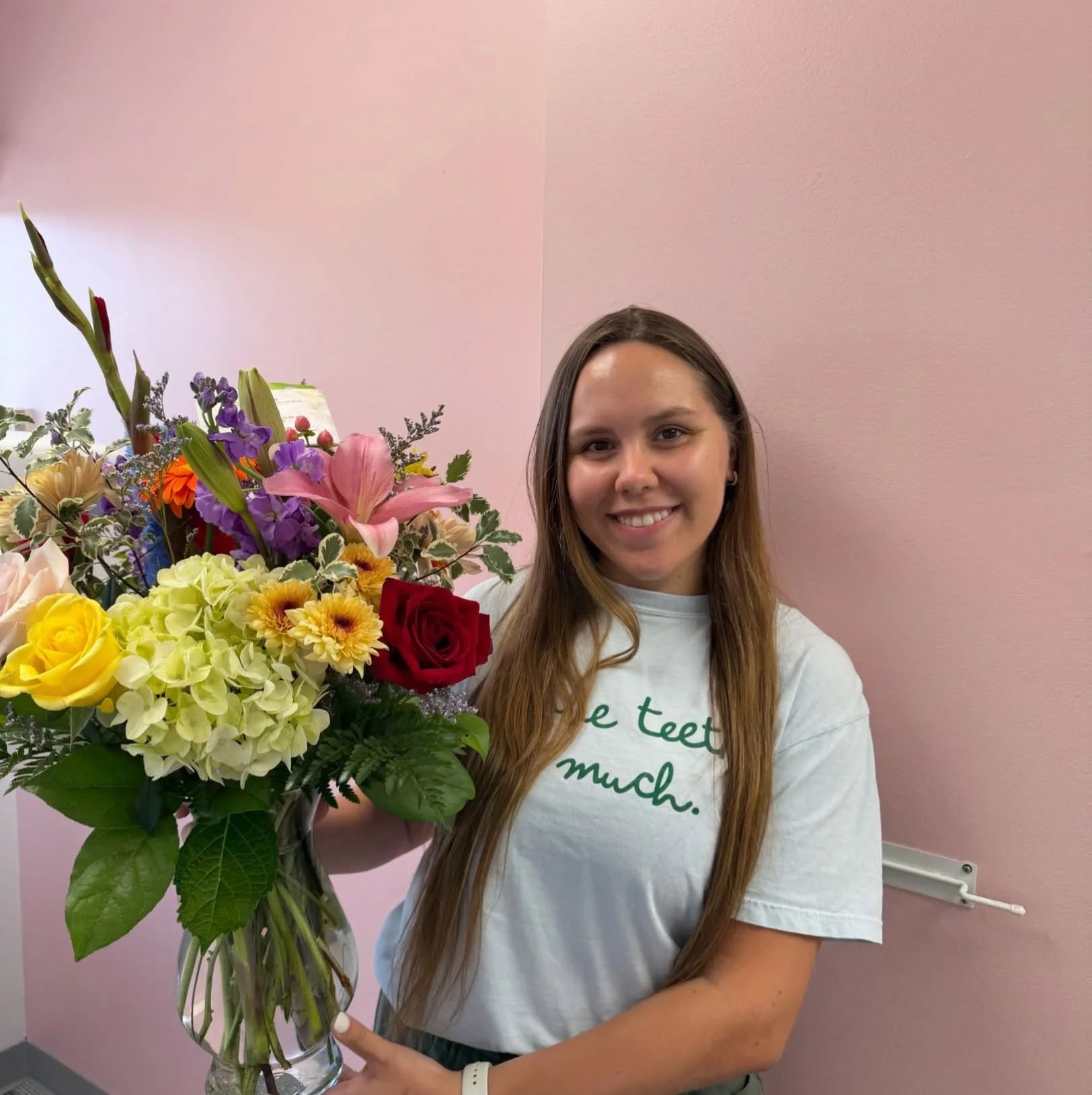Happy 1 year Anniversary Bre! 🦷💙

Bre&rsquo;s journey with Dragan Smiles began in 2022 when she joined us as a dental assistant. Through hard work and dedication, she was accepted into and graduated from dental hygiene school&mdash;and today we&rsq
