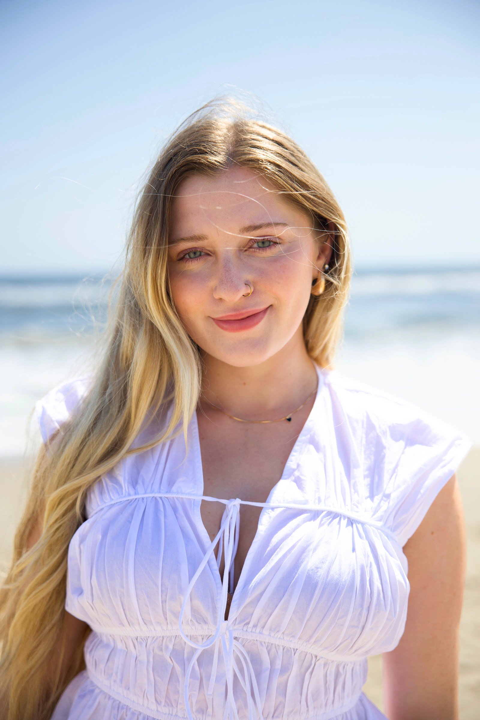 Bella Zeddies on the beach