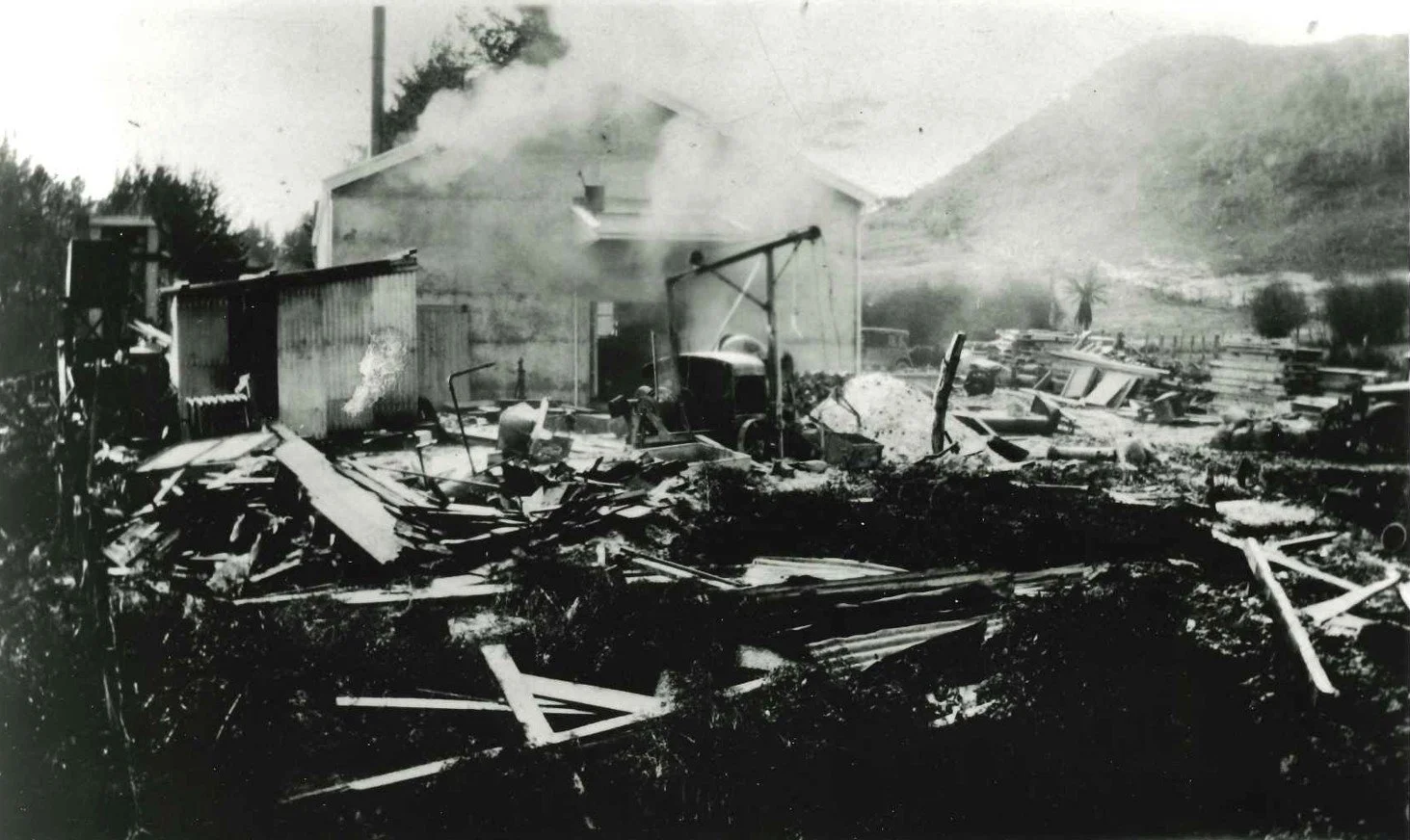 1930 factory under construction