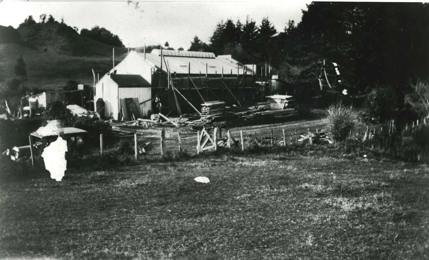1930 factory under construction