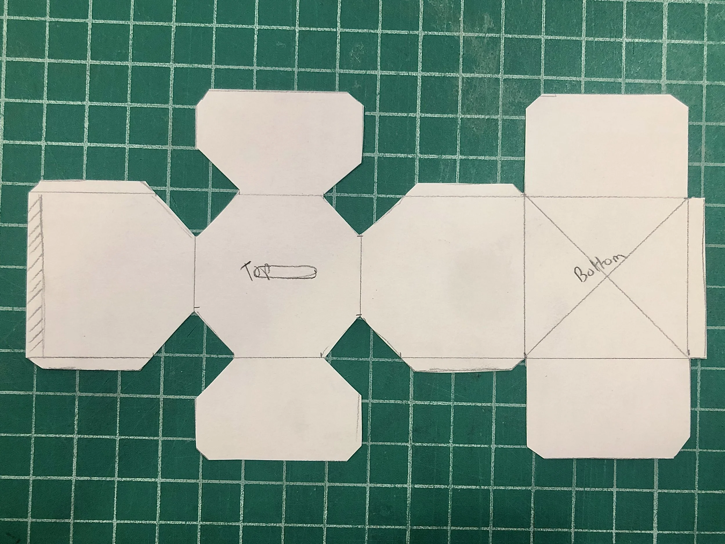 Initial layout mockup of full can packaging.