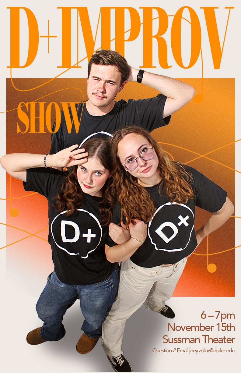 D+ Improv Show poster