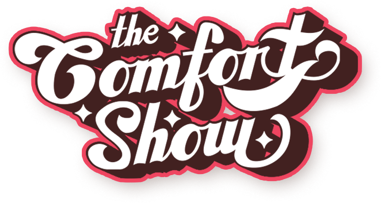 The Comfort Show custom typographic logo.