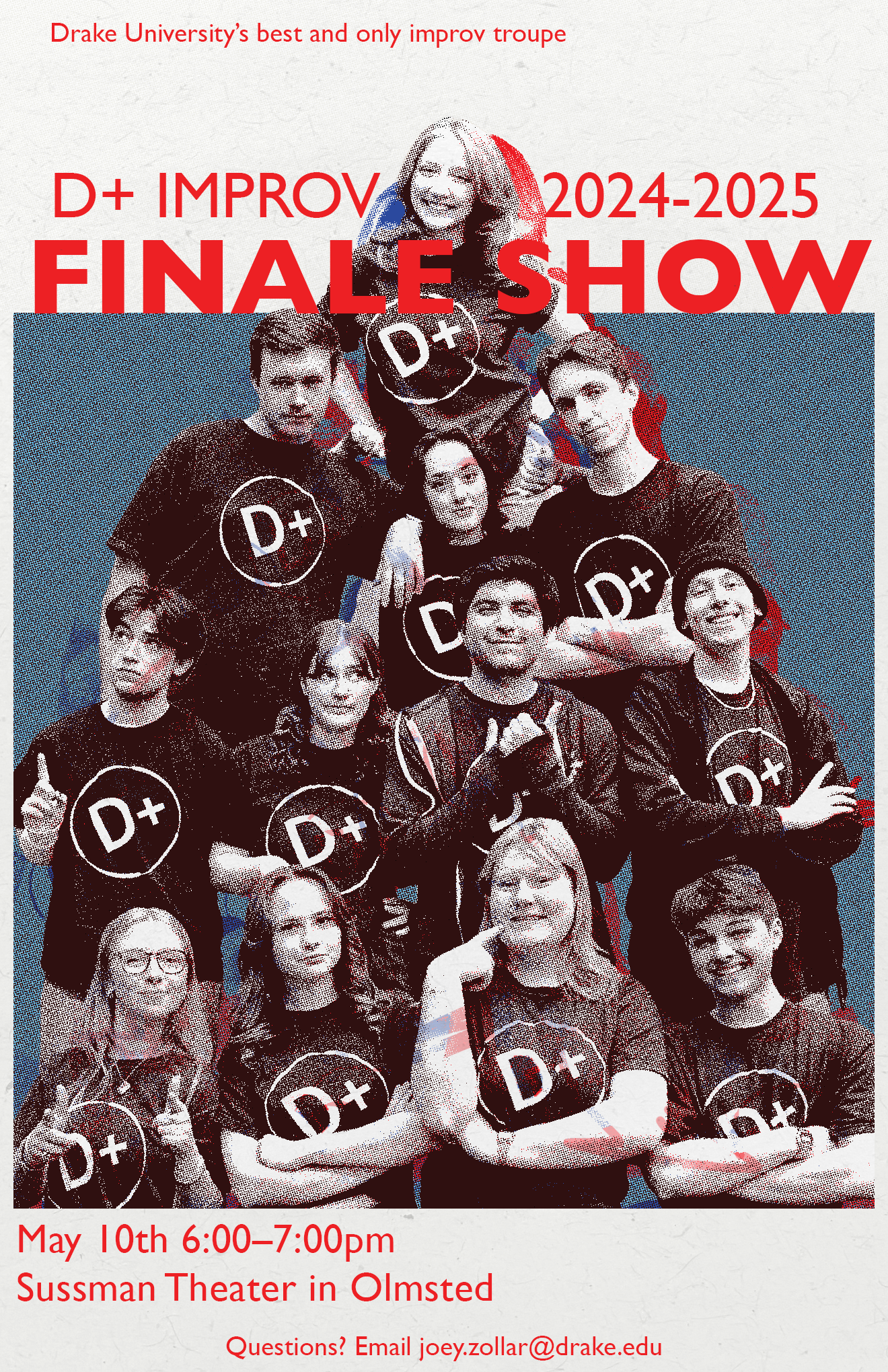 D+ Improv Finale Show poster