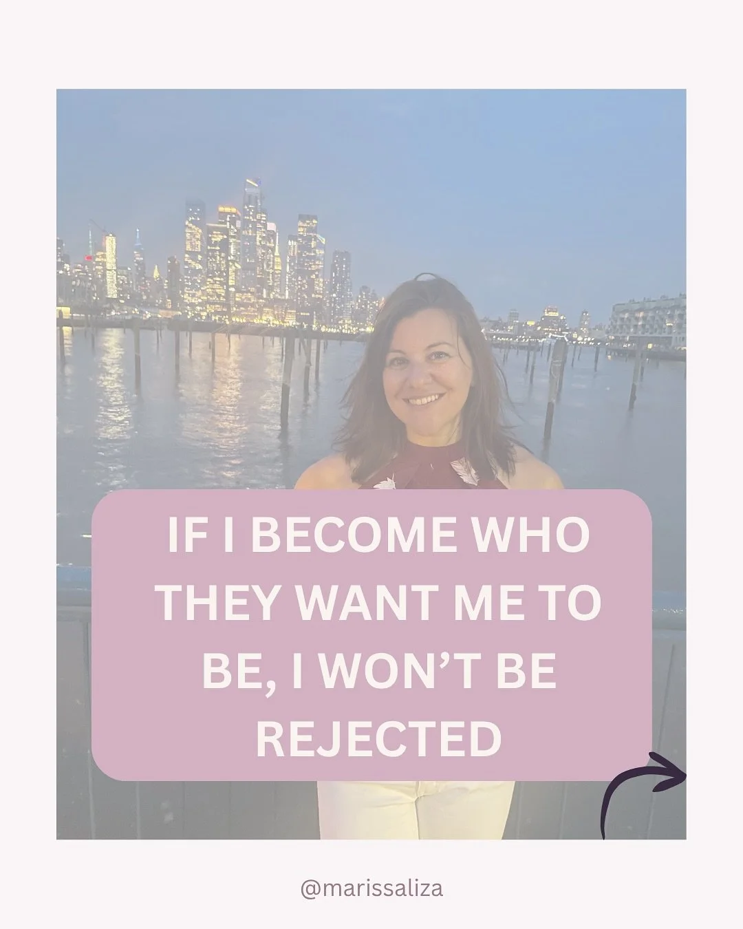 You’ve spent years becoming everyone else because you were too scared to show yourself.
The nice girl. The strong one. The giver. The one who never rocks the boat because rocking it meant risking rejection.
But here’s the truth: being rej