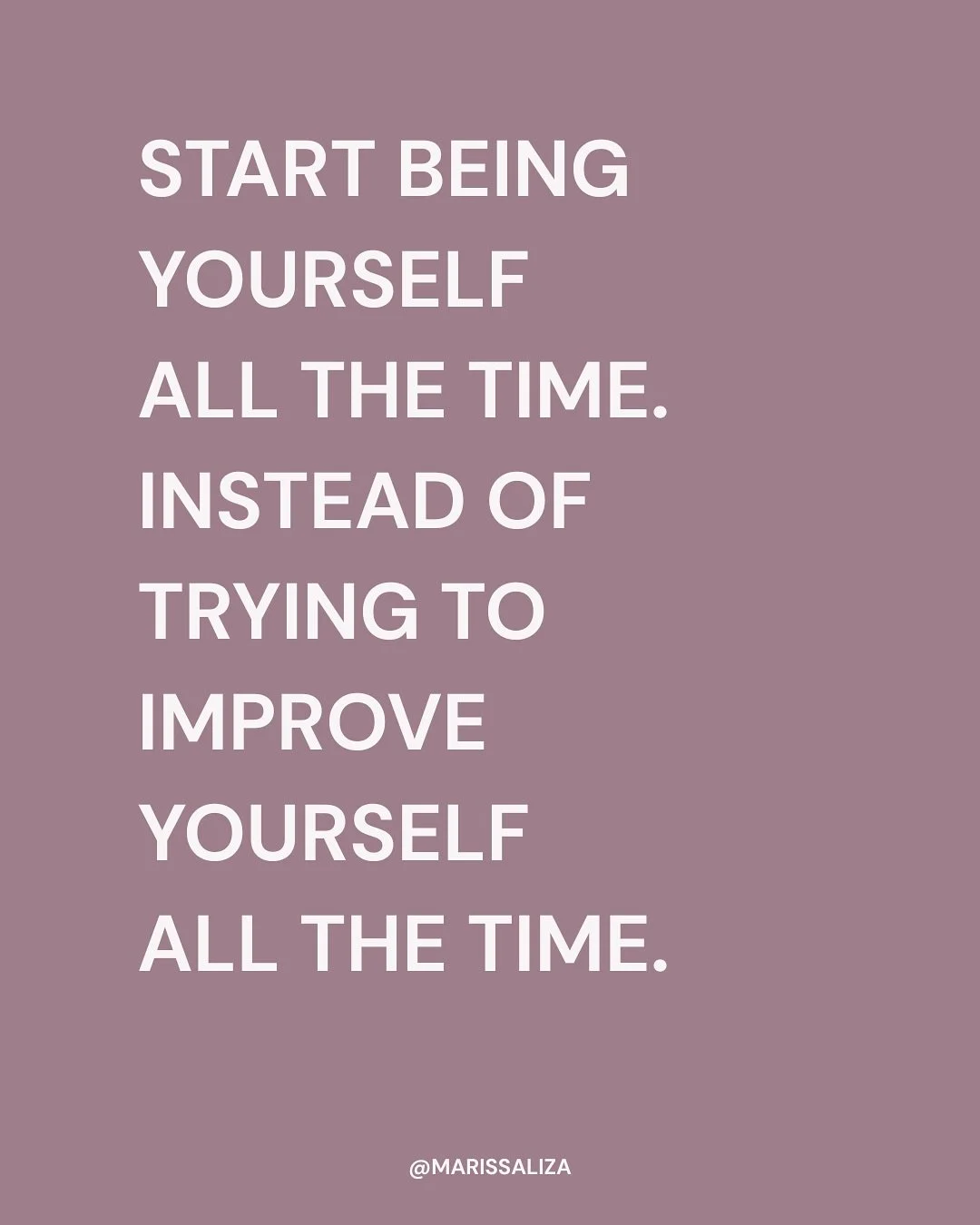 Sunday reminders. ✨Do the thing that lights you.
✨Be yourself all the time instead of trying to improve yourself all the time.
✨Your authenticity allows others to be their authentic self too.  Be the TRUE YOU.