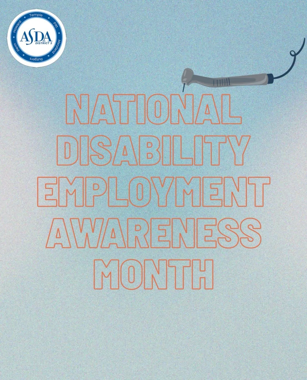 In recognition of National Disability Employment Awareness Month, we&rsquo;re highlighting the importance of disability awareness and planning for the future of our careers in dentistry.

As future dental professionals, understanding the resources av