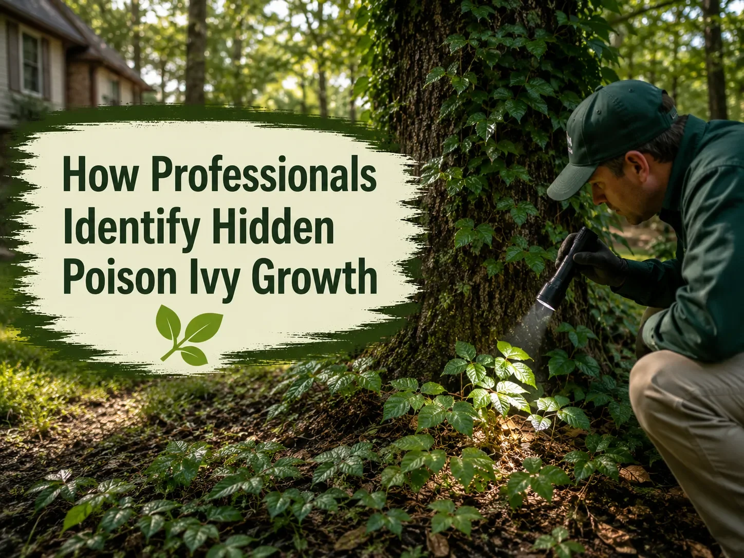 How Professionals Identify Hidden Poison Ivy Growth on Properties