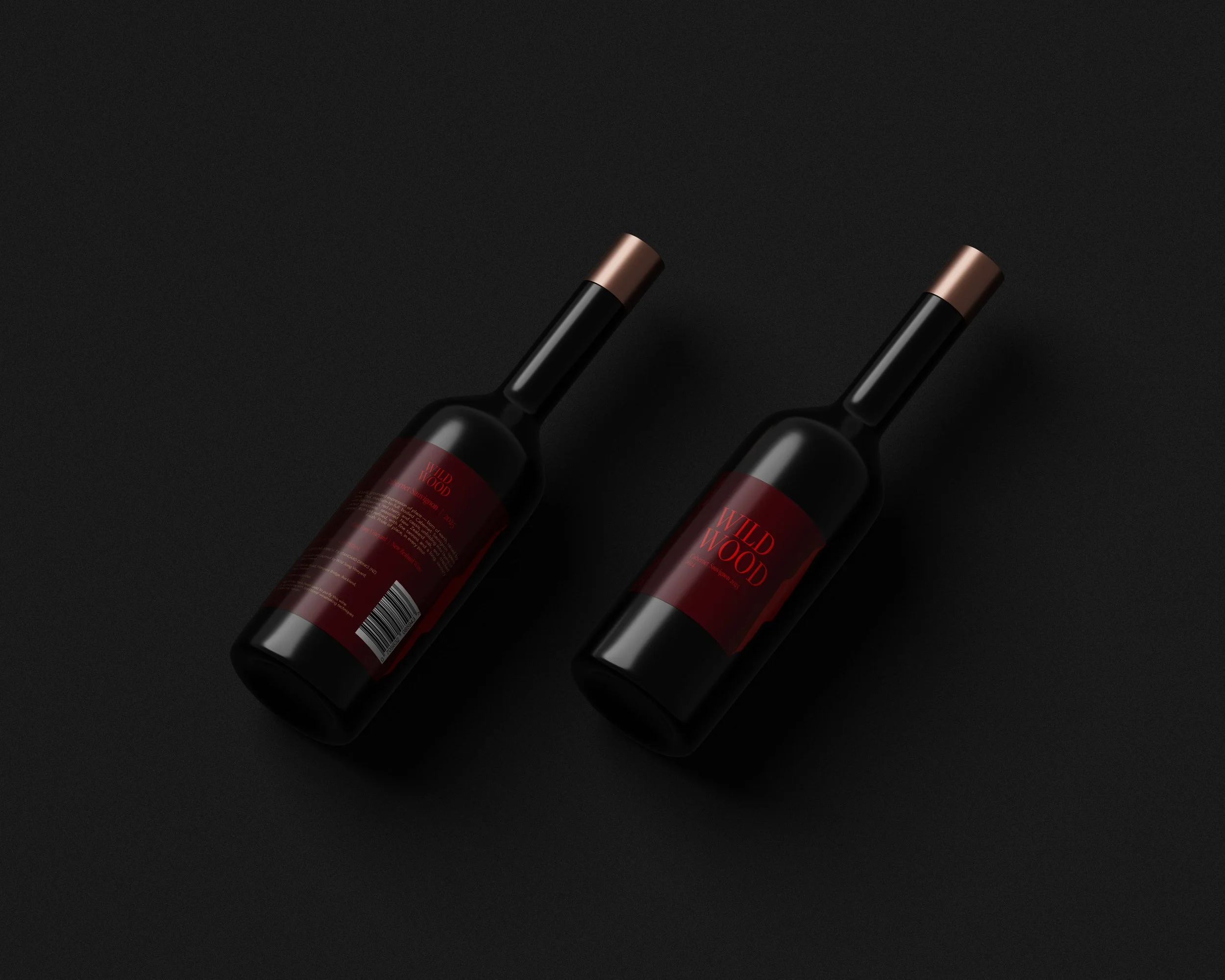 Wild Wood Wine Identity